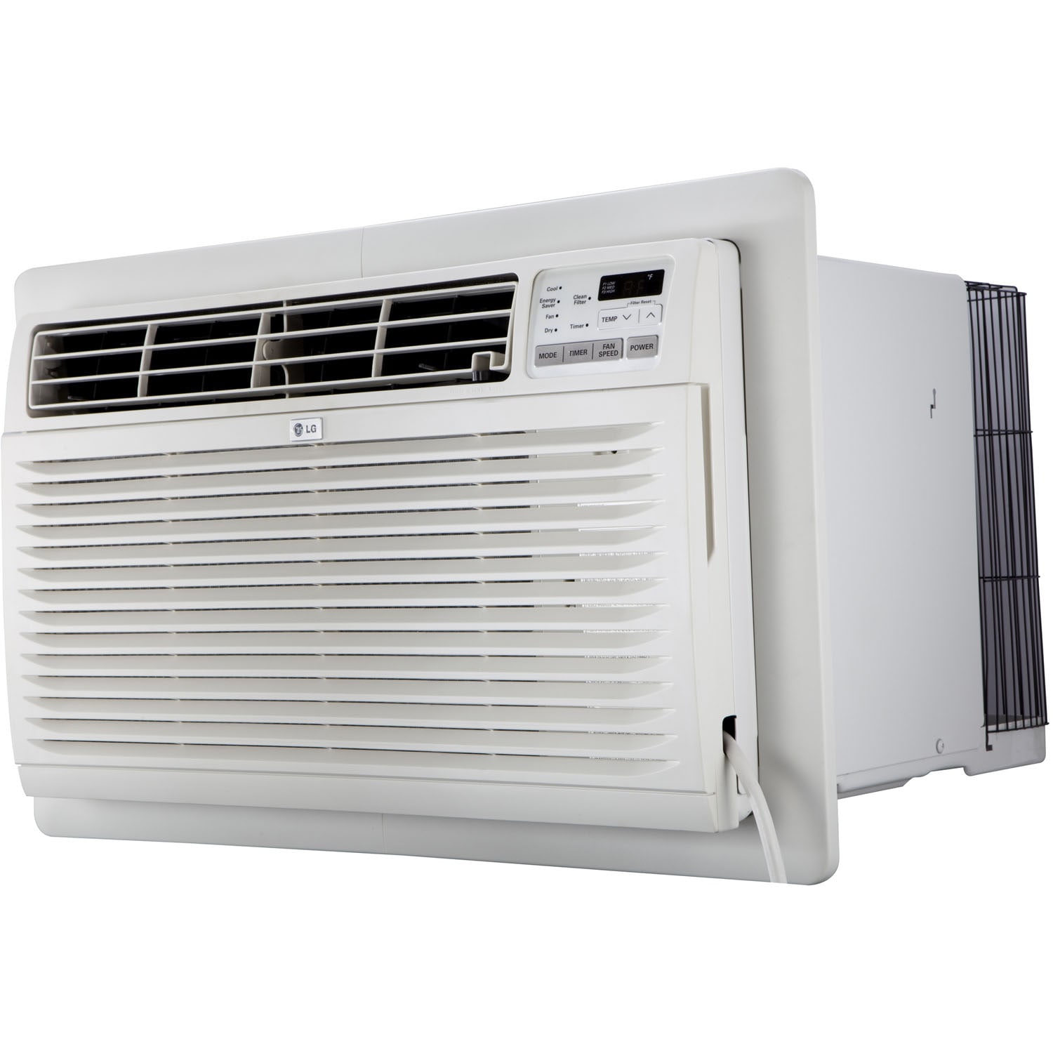 LG LT1236CER 11500-BTU 530-sq ft 230-Volt White Through-the-wall Air Conditioner with Remote