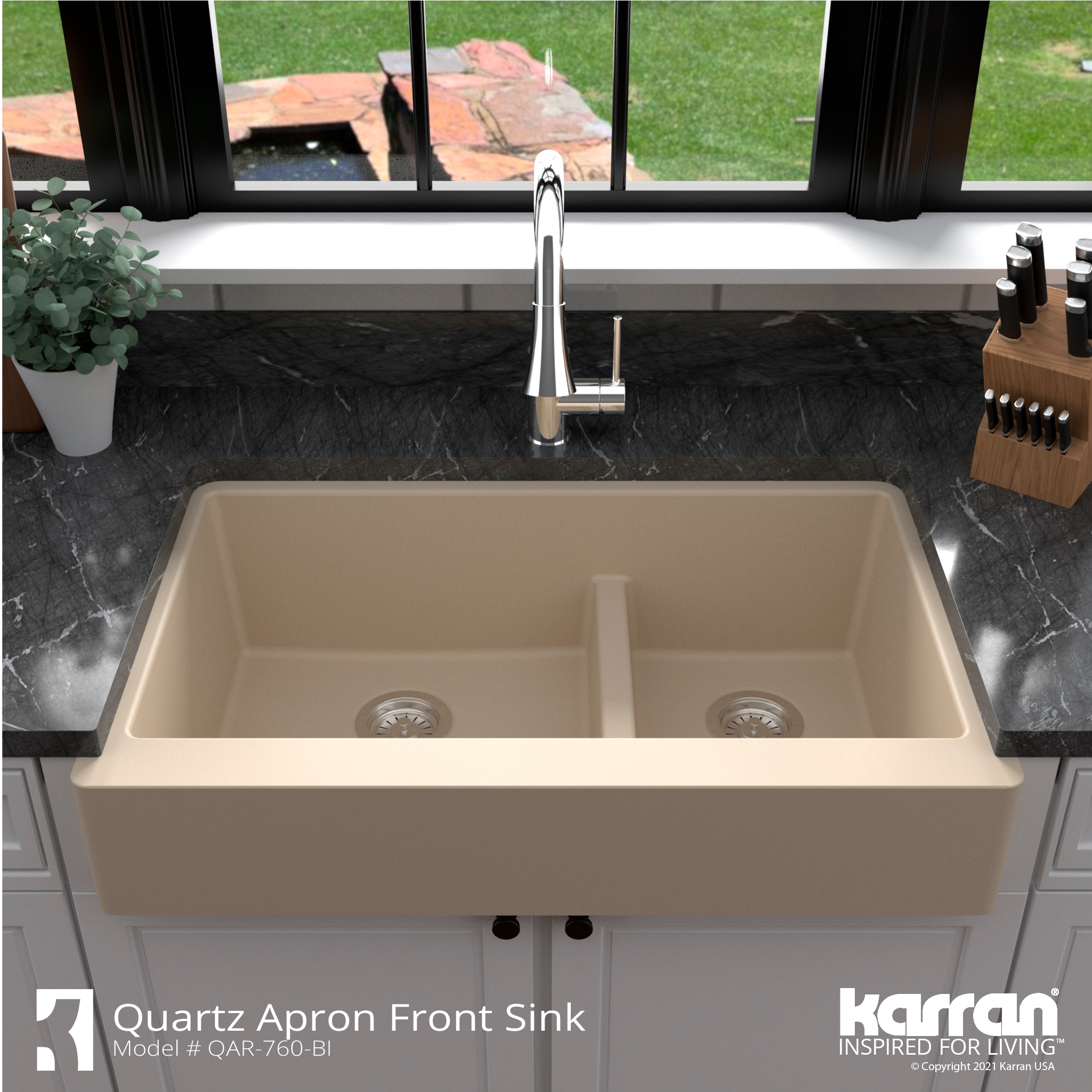 Karran QAR-760-BI Kitchen-Sinks - View #5