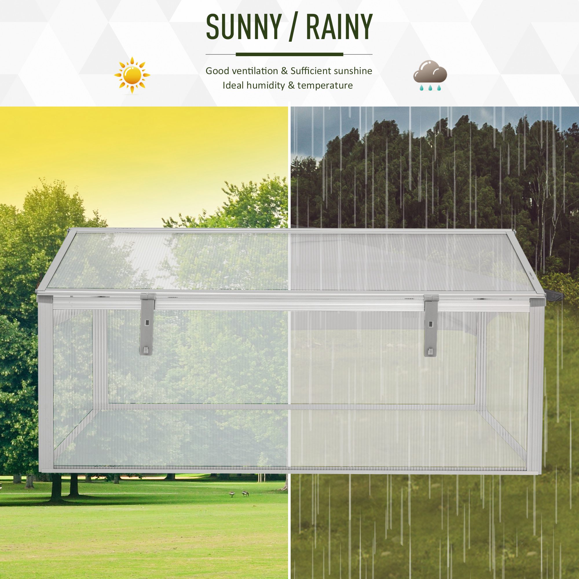 Outsunny 845-082 greenhouses - View #6