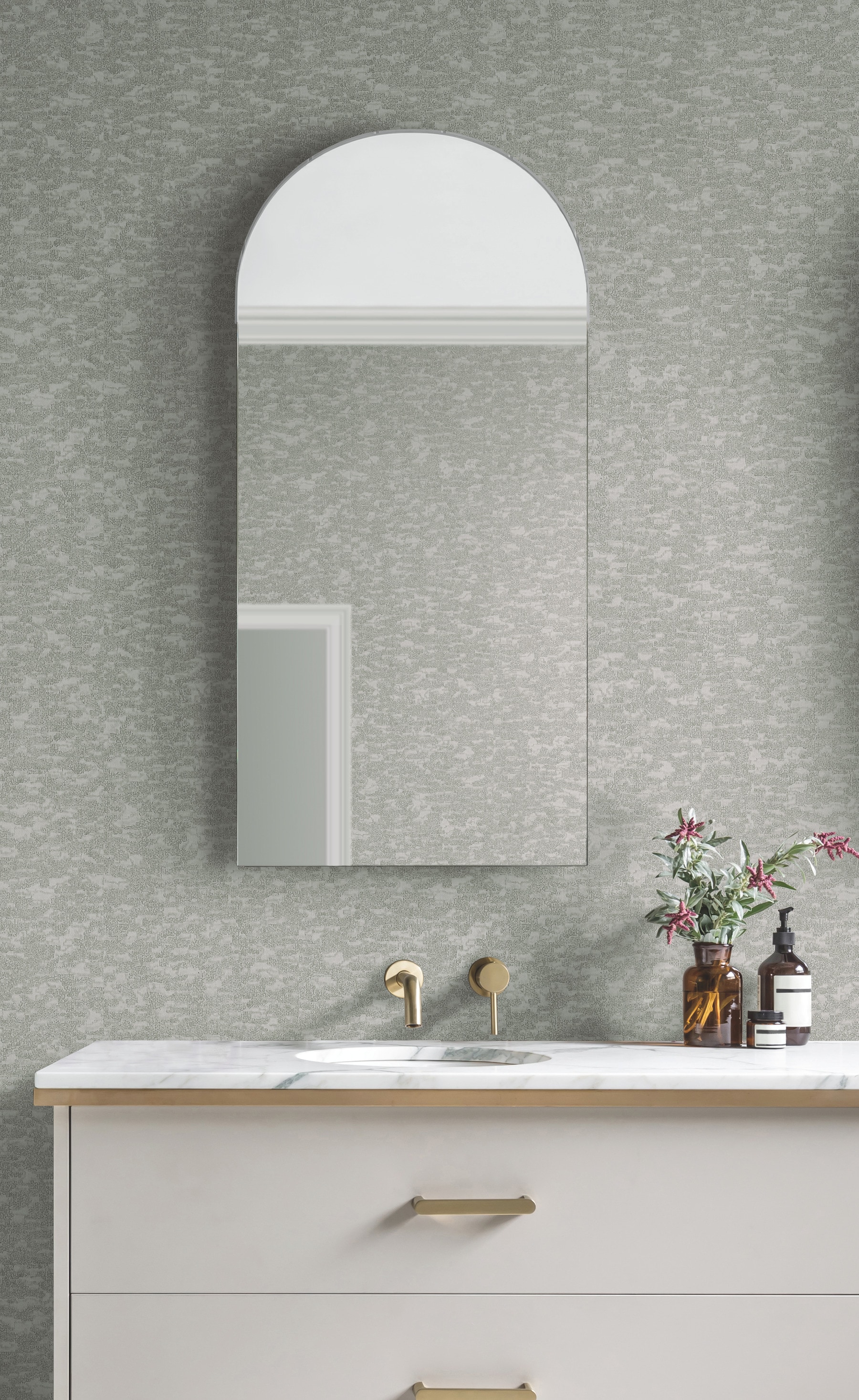 York Wallcoverings DD3753 Dazzling Dimensions Volume II 60.8-Sq. Feet Blue Non-woven Abstract Unpasted Wallpaper