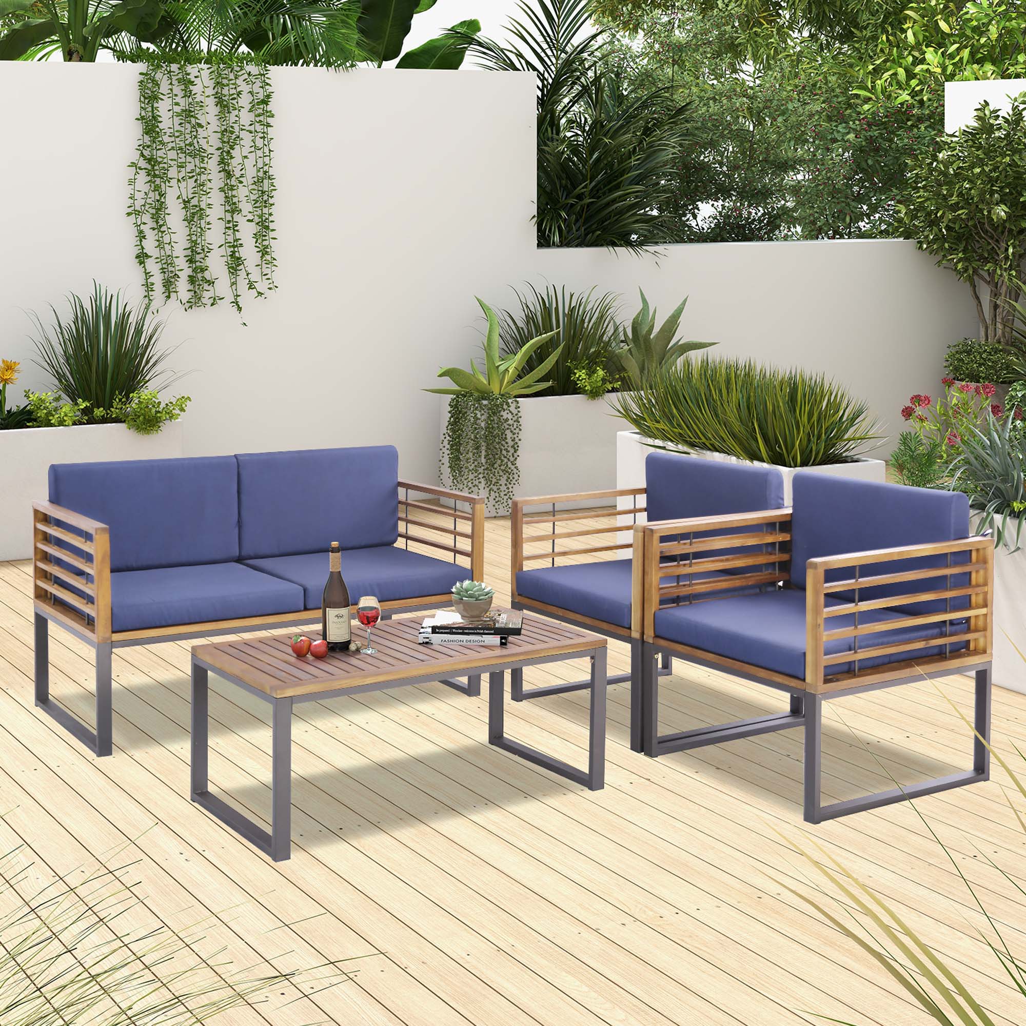 Costway HW71003NY+ Patio-Conversation-Sets - View #8