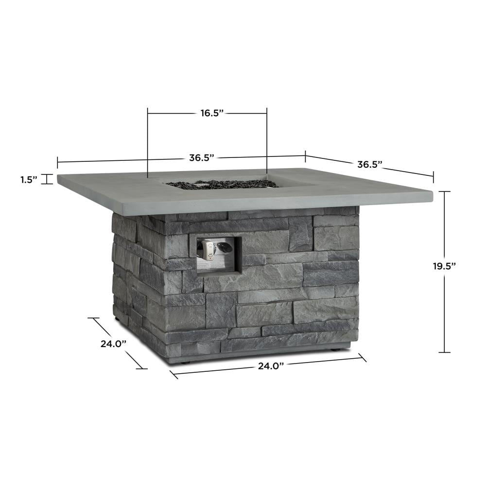 Real Flame CT0011LP-GLS Outdoor-Gas-Fireplaces - View #4