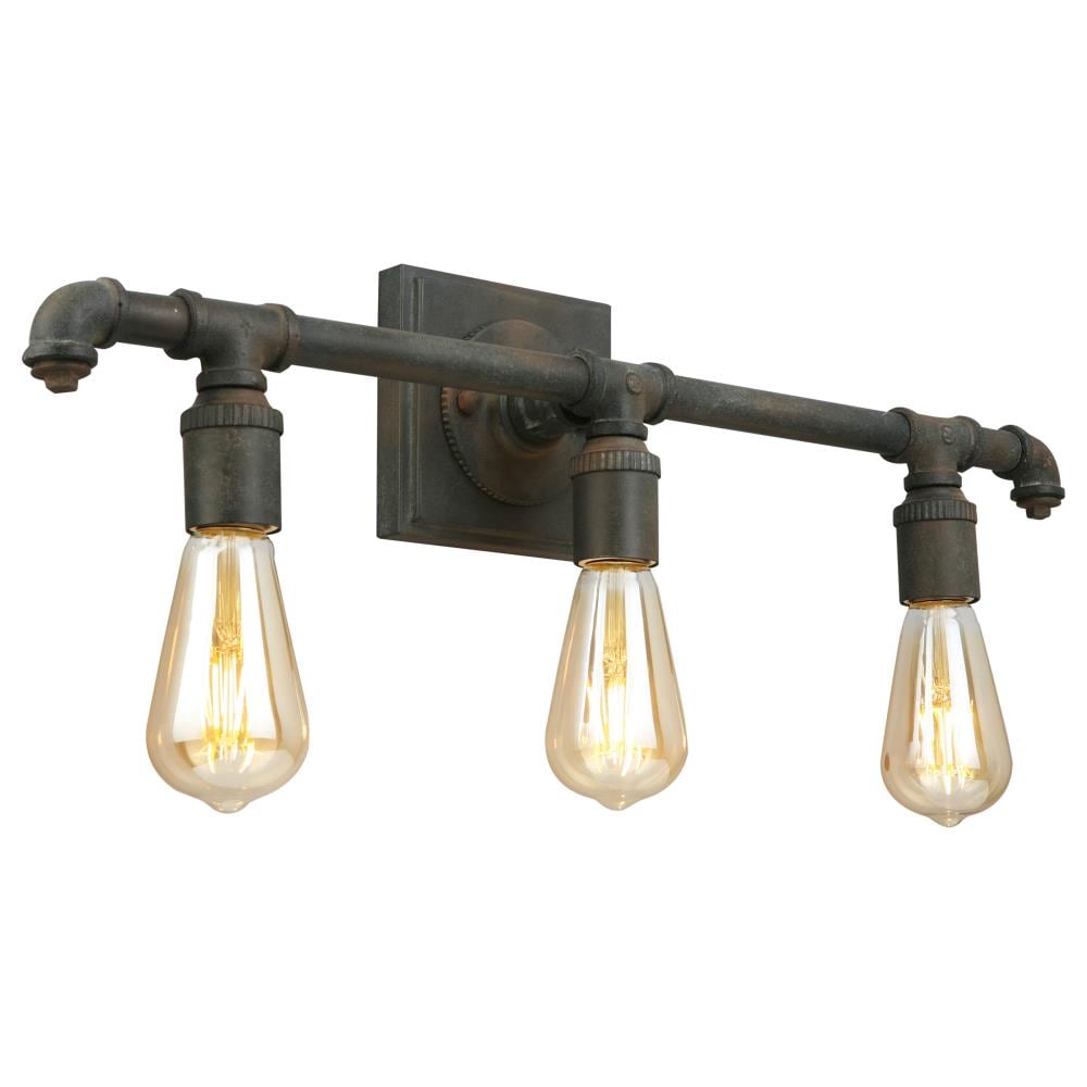 EGLO 202842A Wymer 23.11-in 3 -Light Brushed Green Transitional Vanity light