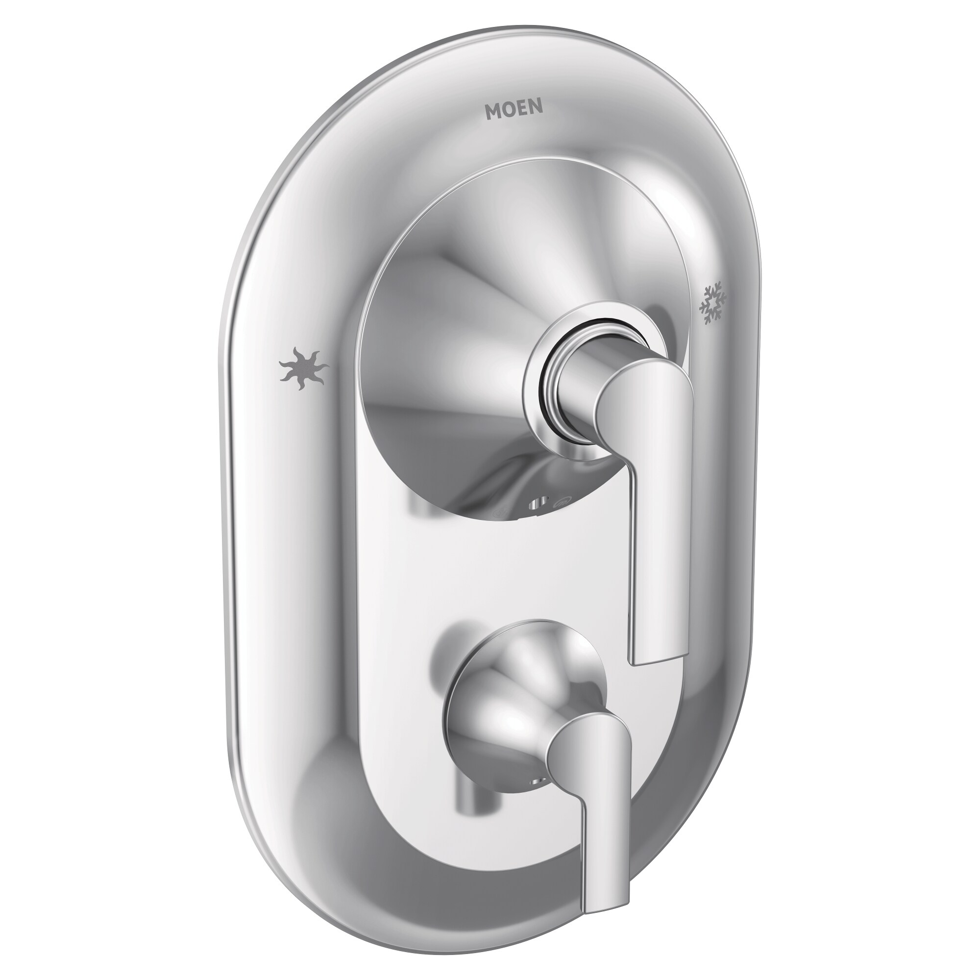 Moen TS2200 Doux Chrome 2-handle Sold separately Shower Faucet