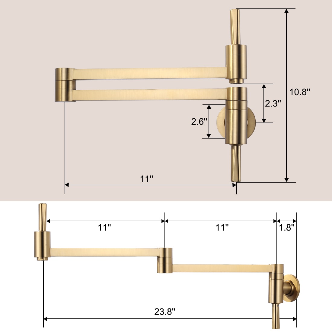 WOWOW 2311300G Kitchen-Faucets - View #7