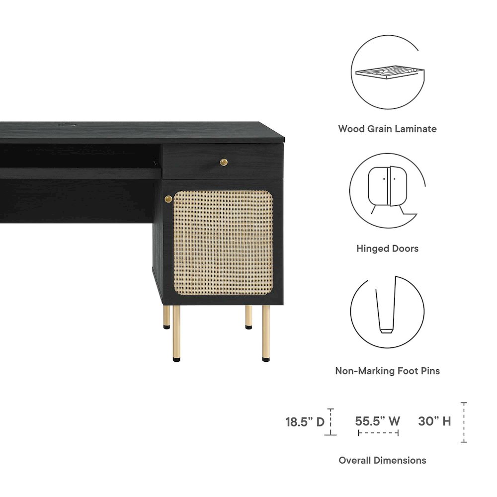 Modway EEI-6199-BLK Filing-Cabinets - View #2