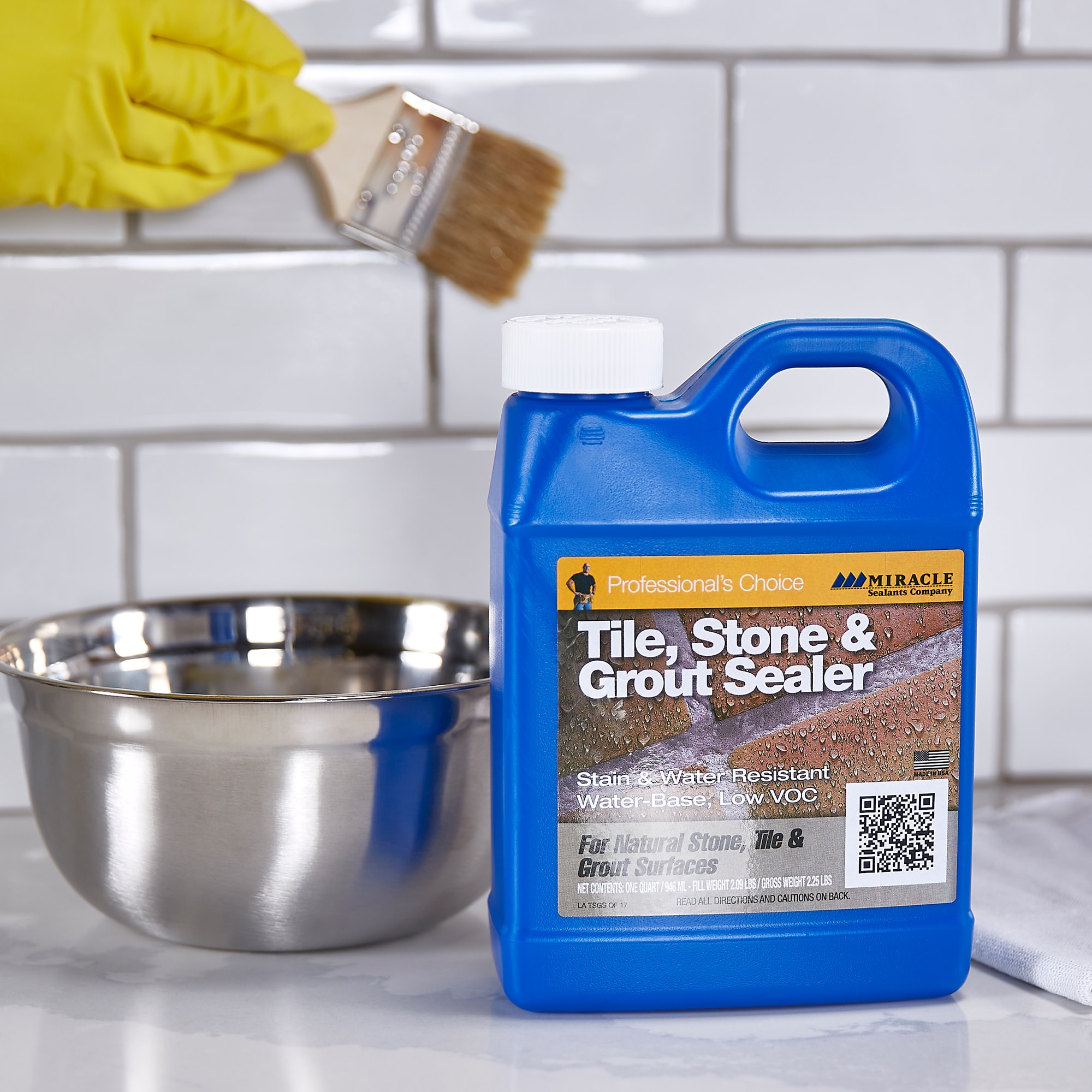 Miracle Sealants Tile, Stone and Grout 32-fl oz Clear Sealer and