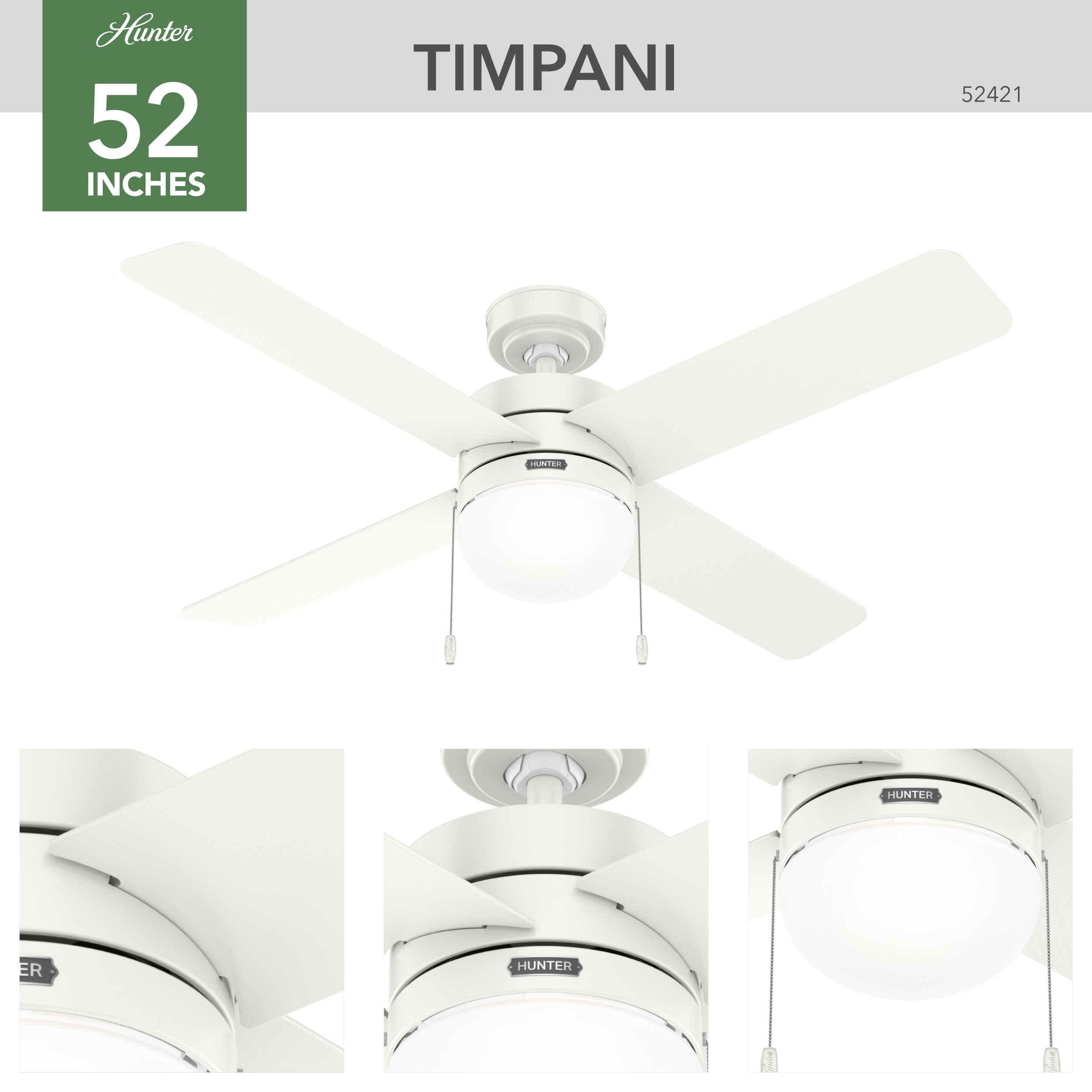 Hunter 52421 Ceiling-Fans - View #4
