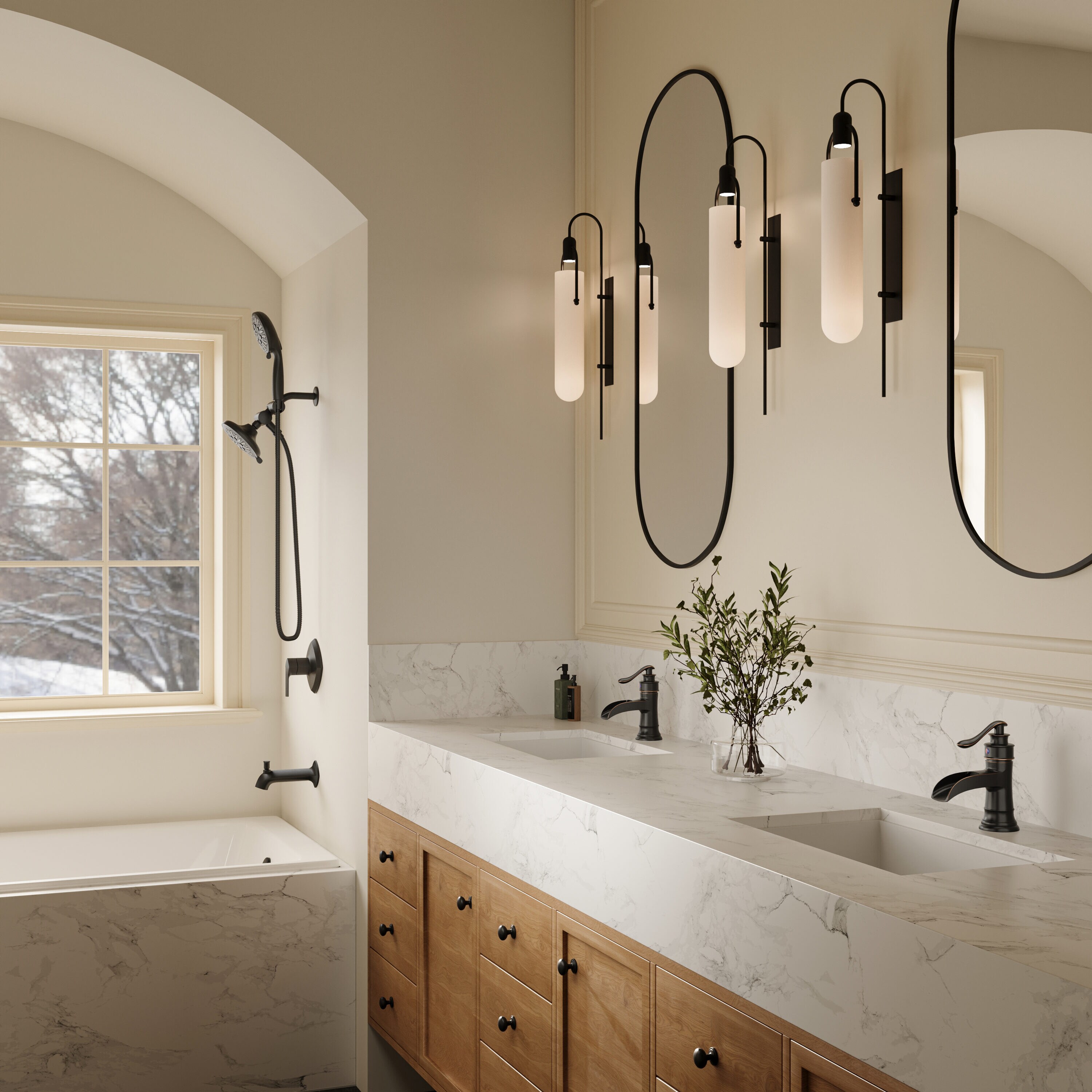 BWE A-96556P-ORB Lavatory-Faucets - View #2