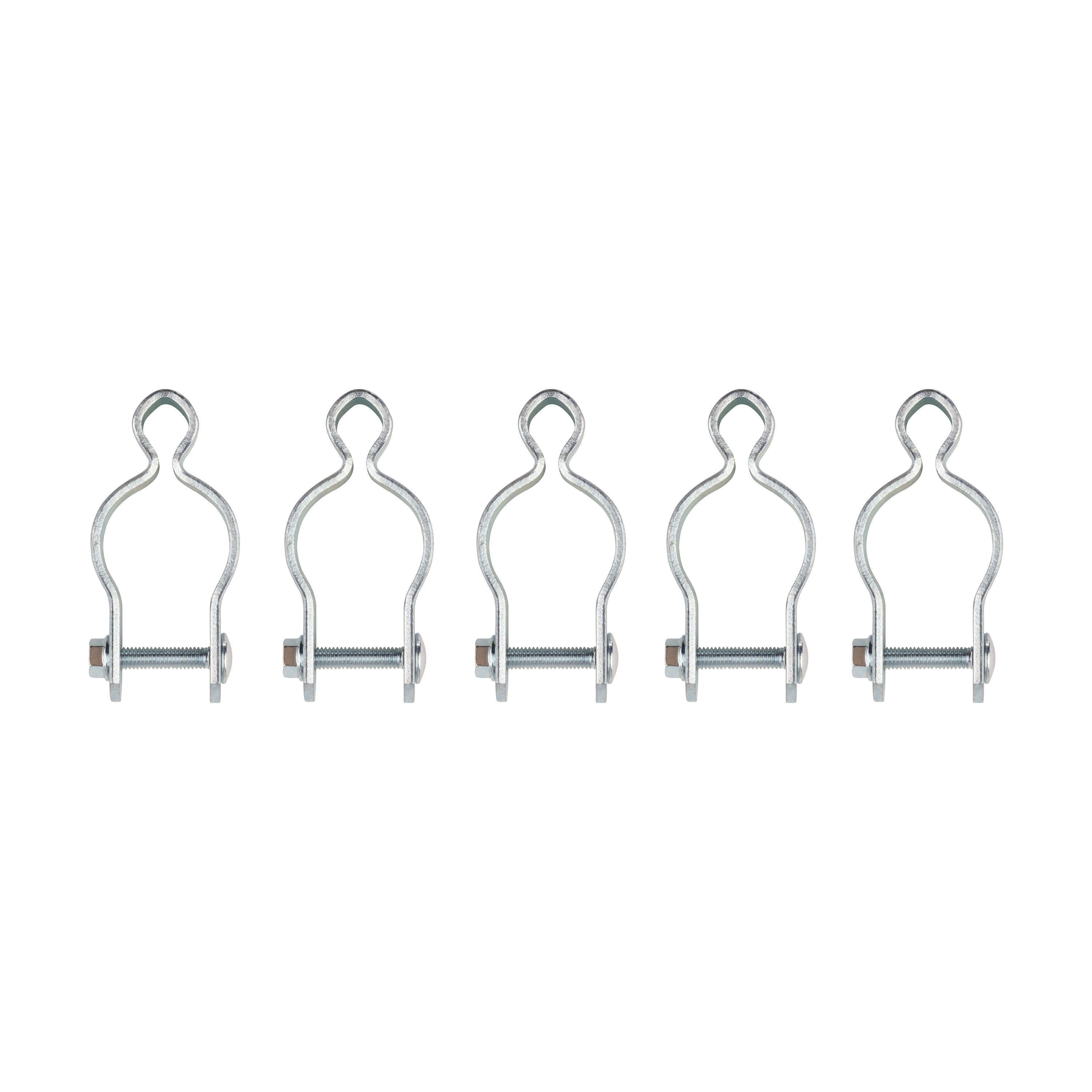 National Hardware 2" Zinc Plated Steel Pipe Gate Hinge