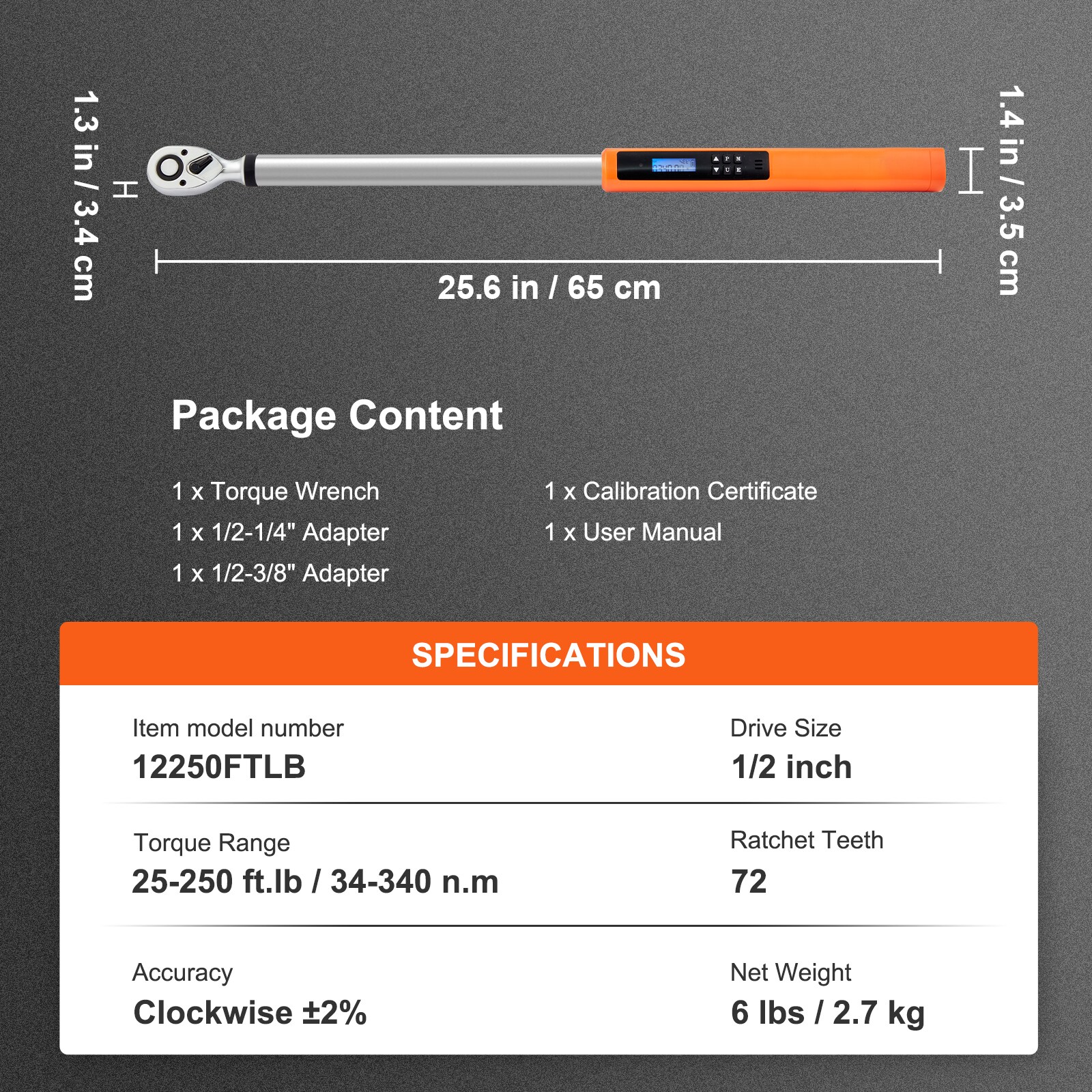 Flynama G-P435734 Torque-Wrenches - View #2
