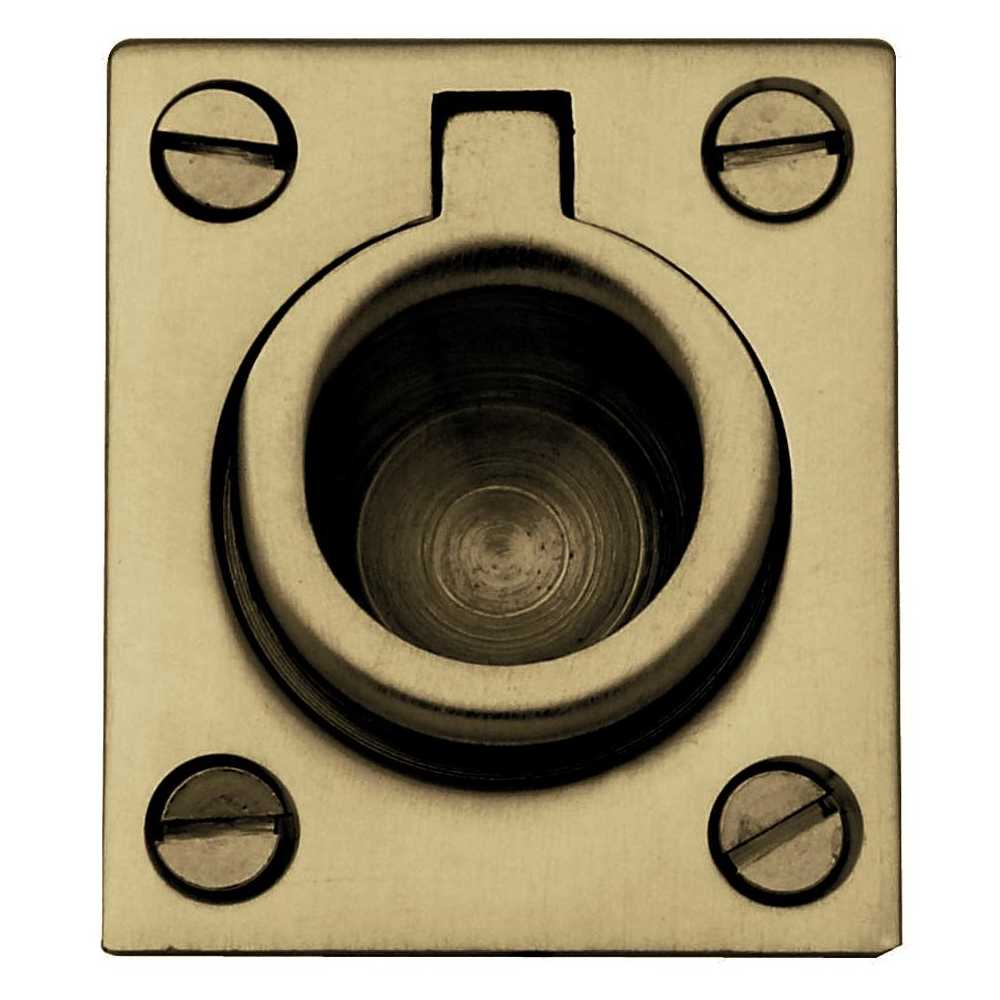 Baldwin  0392 11/4 Inch x 11/2 Inch Flush Cabinet Pull