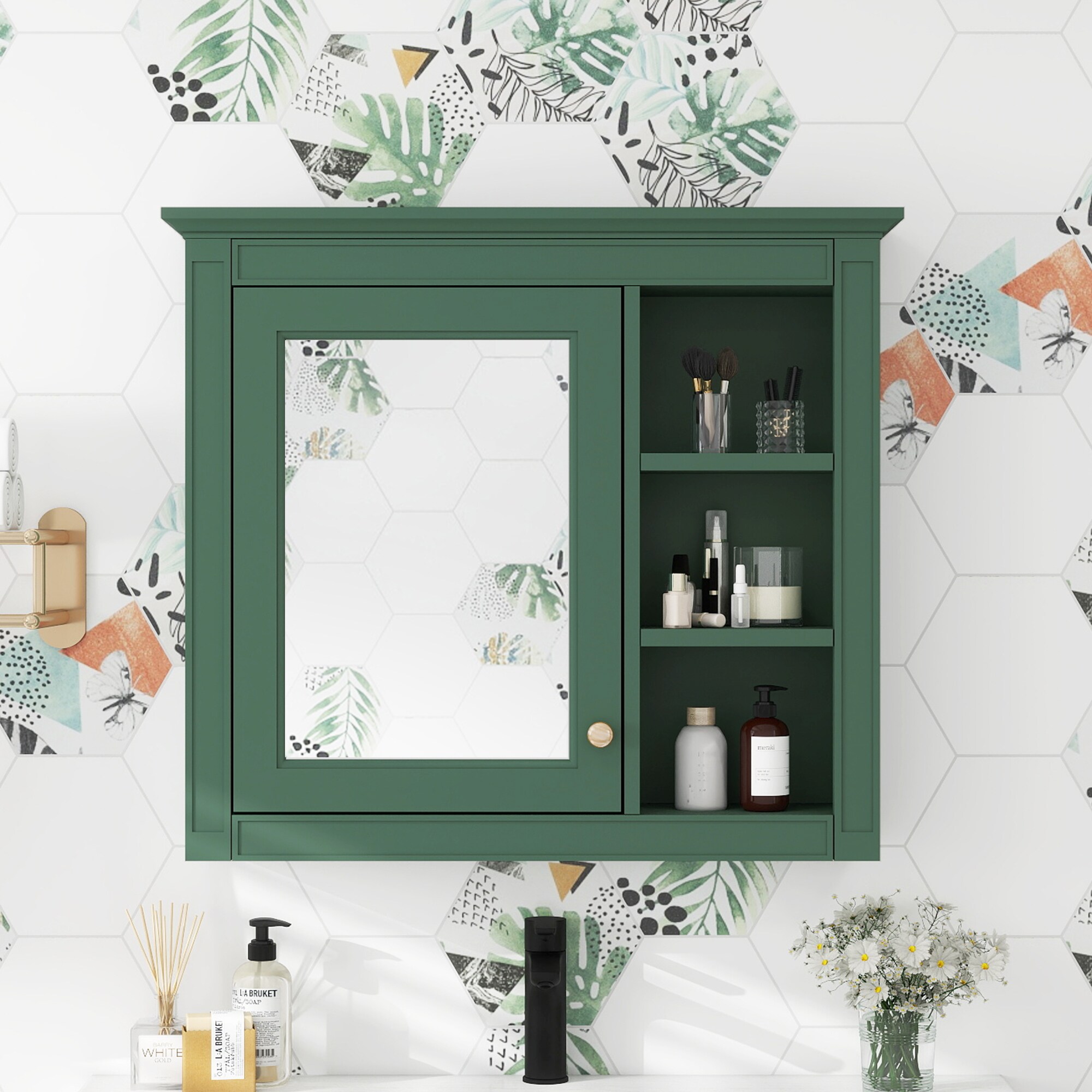 DELUXE LIVING DLWF318452AAF Bathroom-Wall-Cabinets - View #5