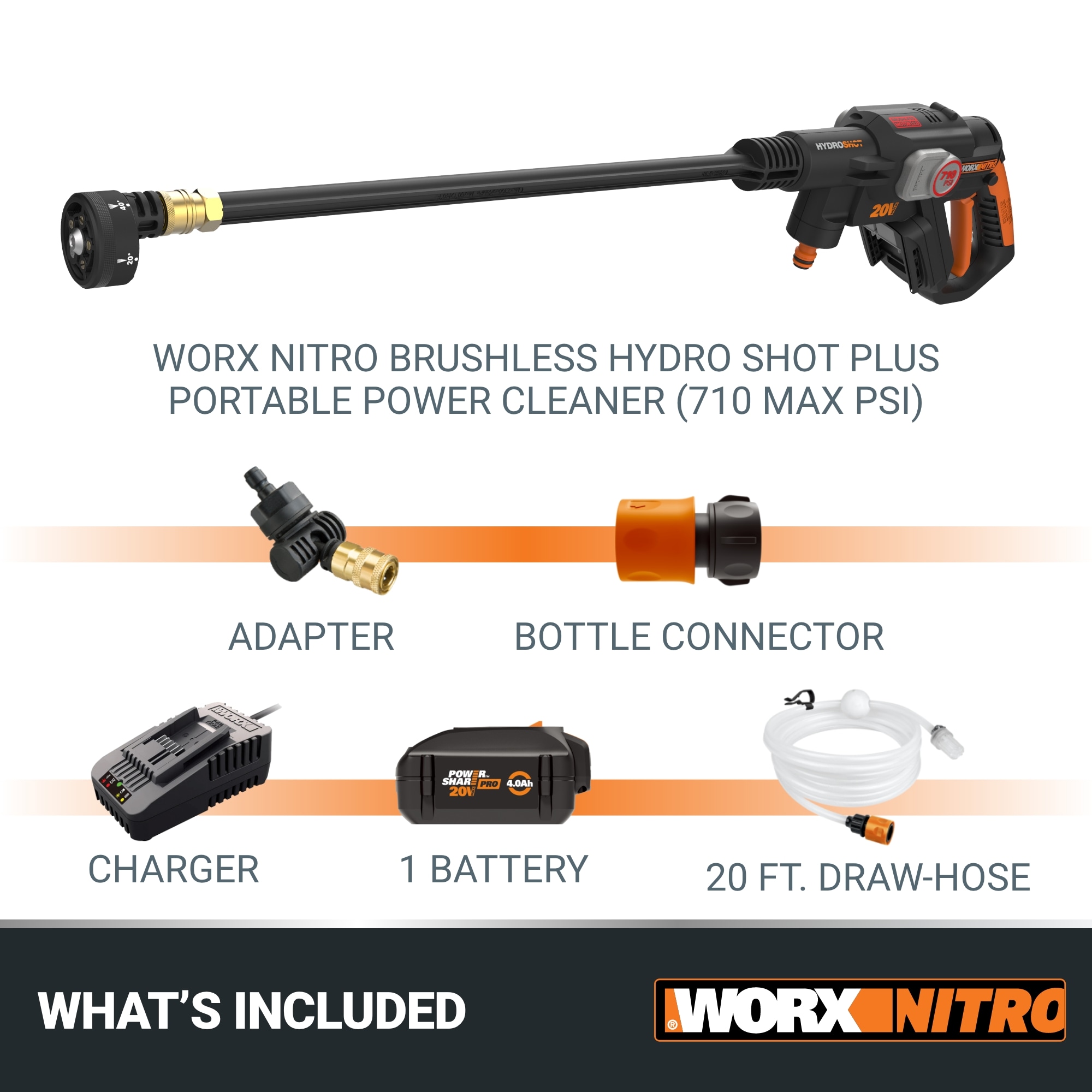 WORX WG633 Gas-Pressurewashers - View #8