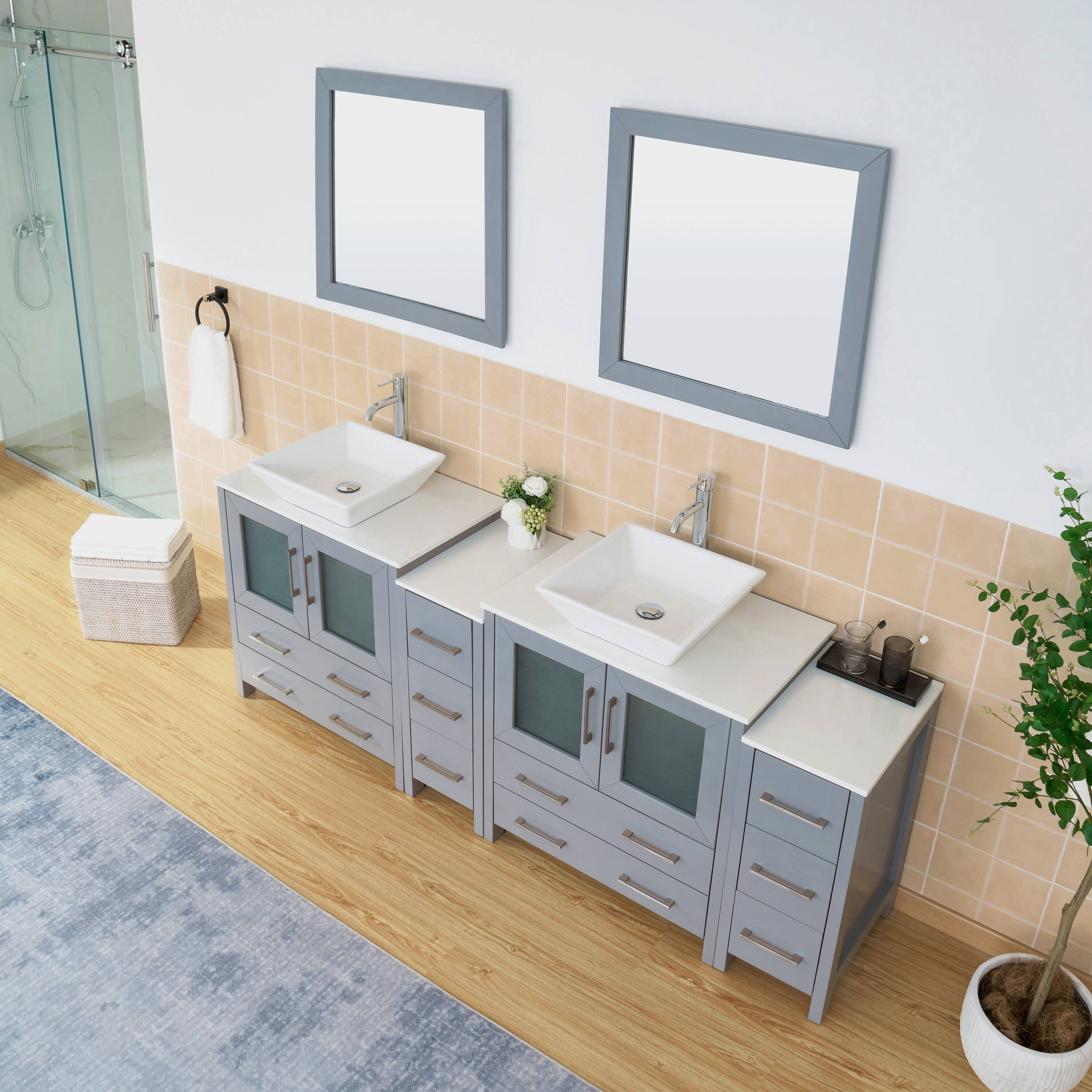 Vanity Art VA3130-84G Bath-Vanity-Combo - View #9