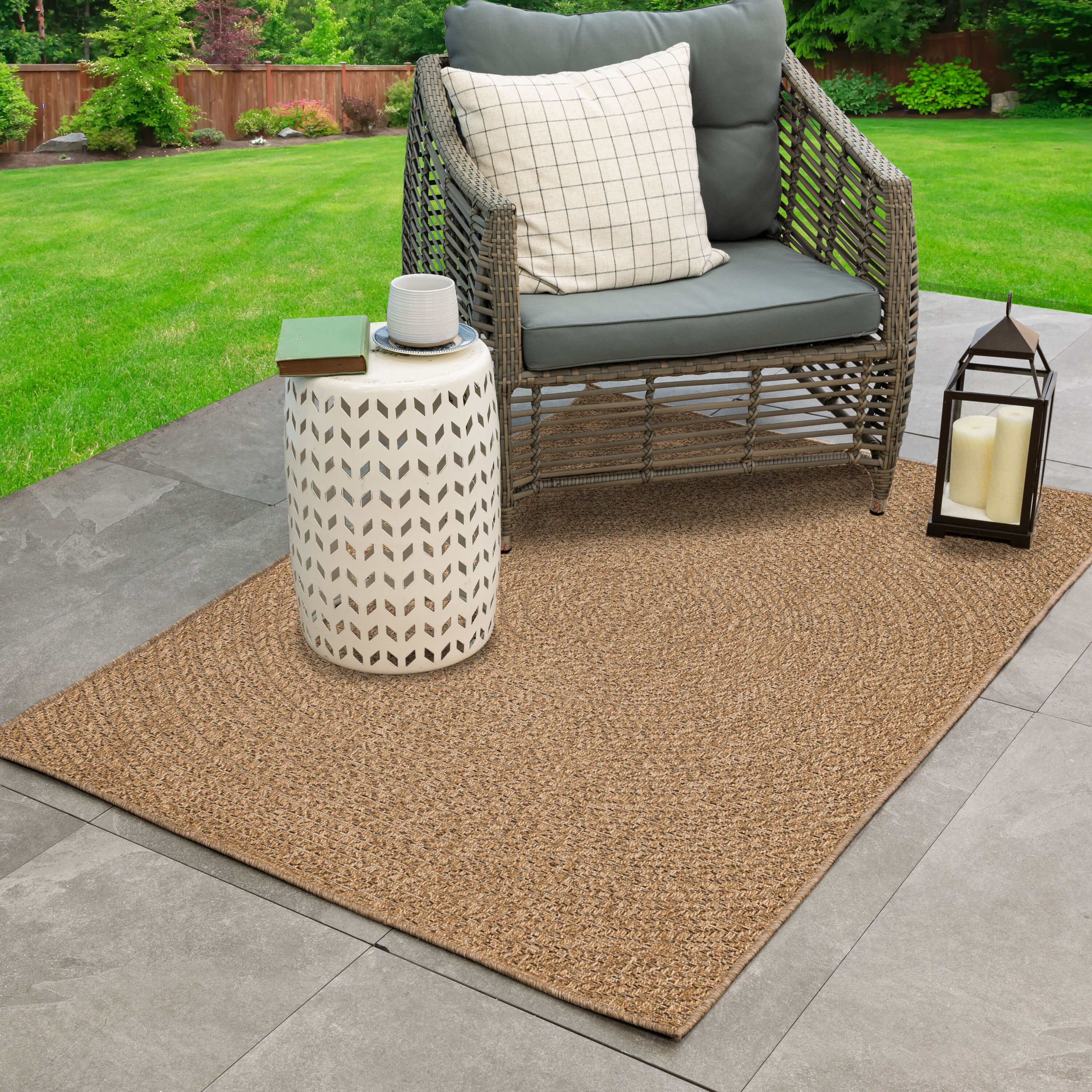allen + roth with STAINMASTER R1347 101 047072 rugs - View #15