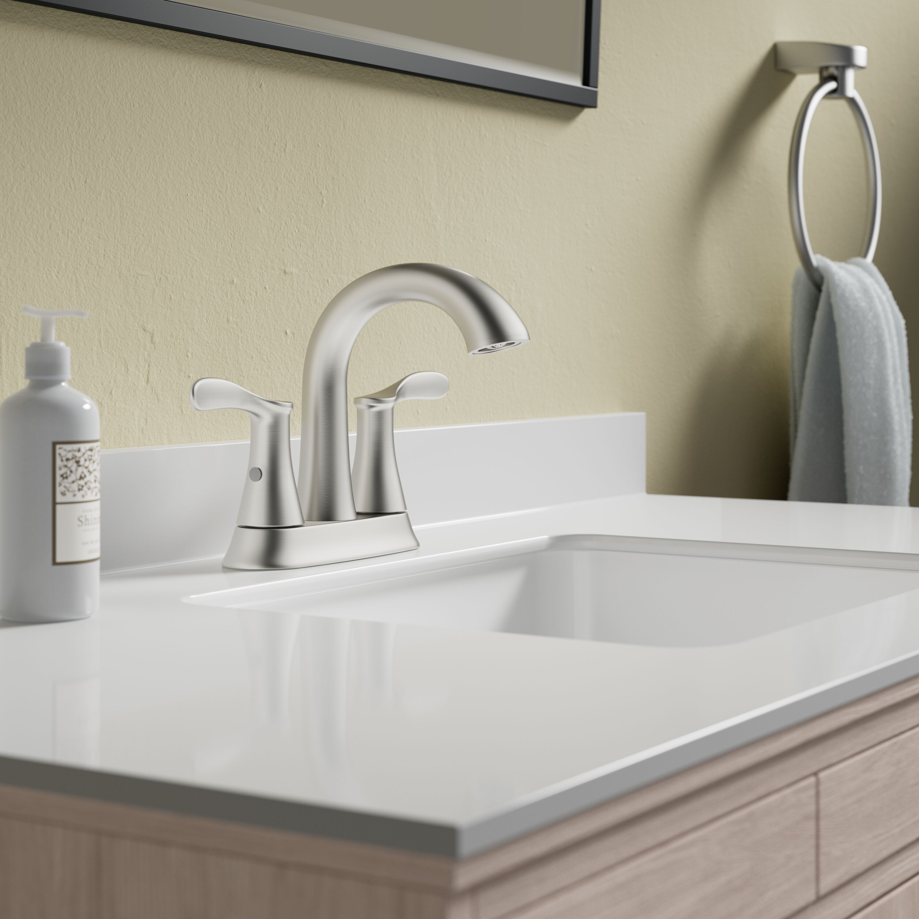 allen + roth F51A1120SP Lavatory-Faucets - View #4
