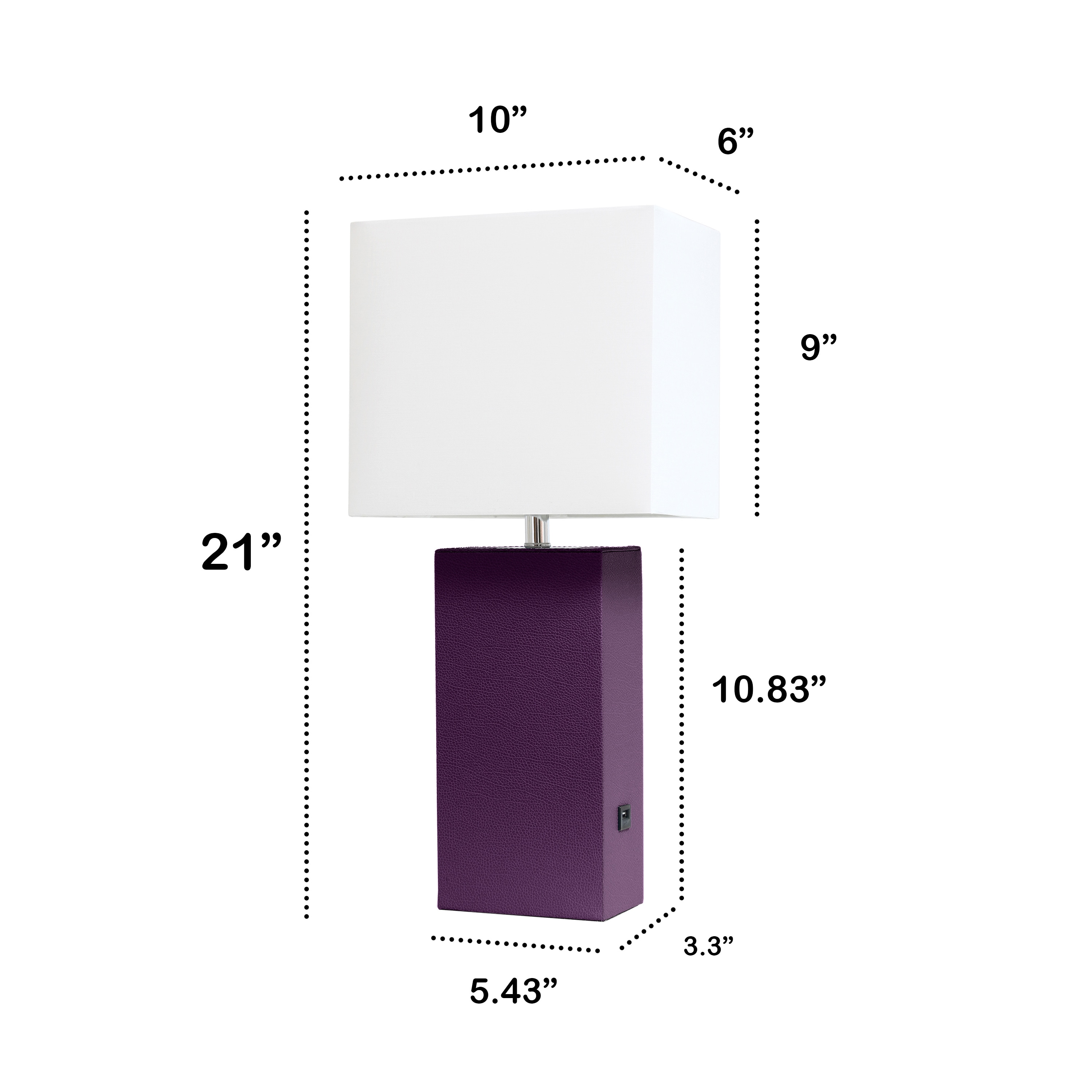 Lalia Home LHT-3012-EP-LB Table-Lamps - View #3