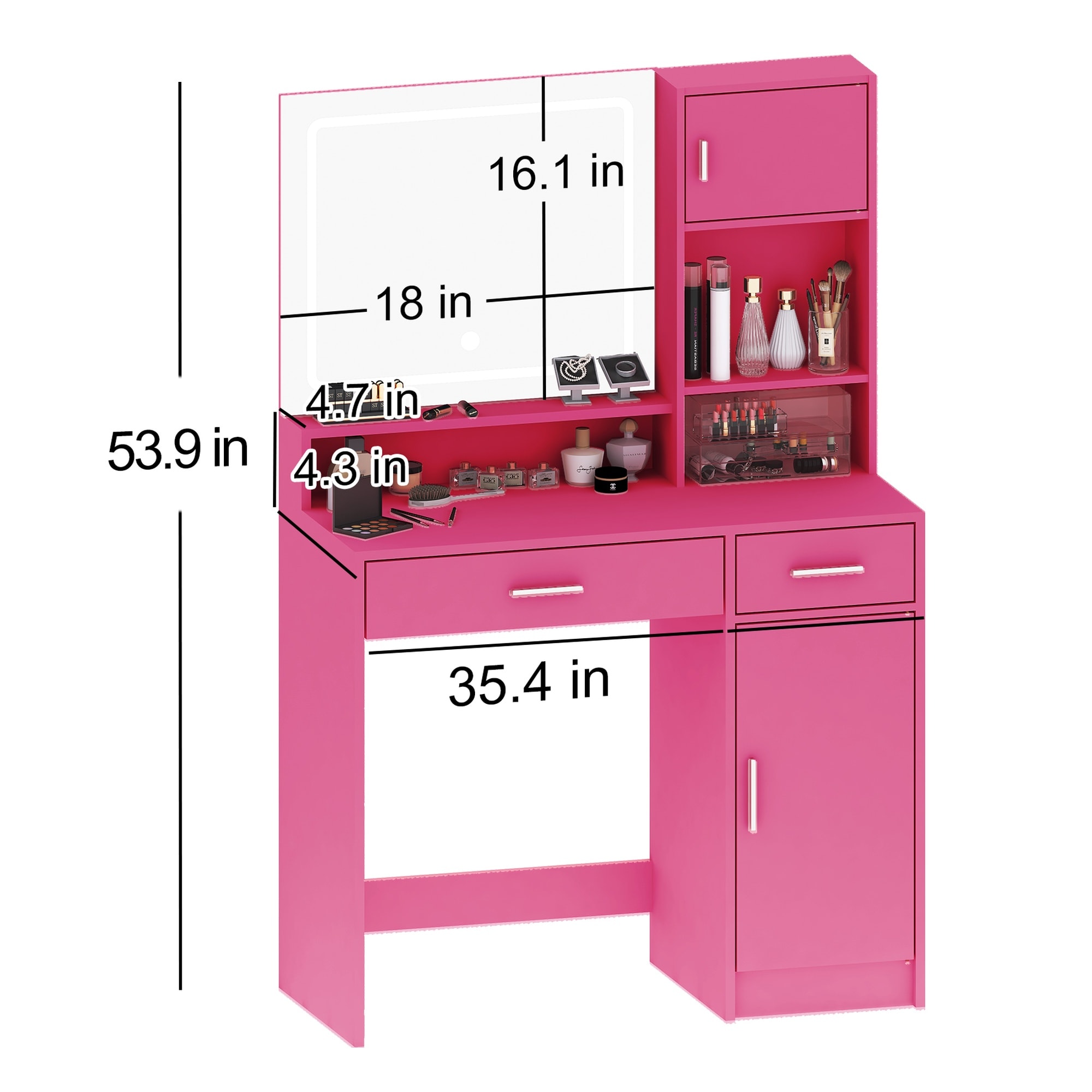 Vorene J-92STOGZUCRVB Bedroom-Vanities - View #7