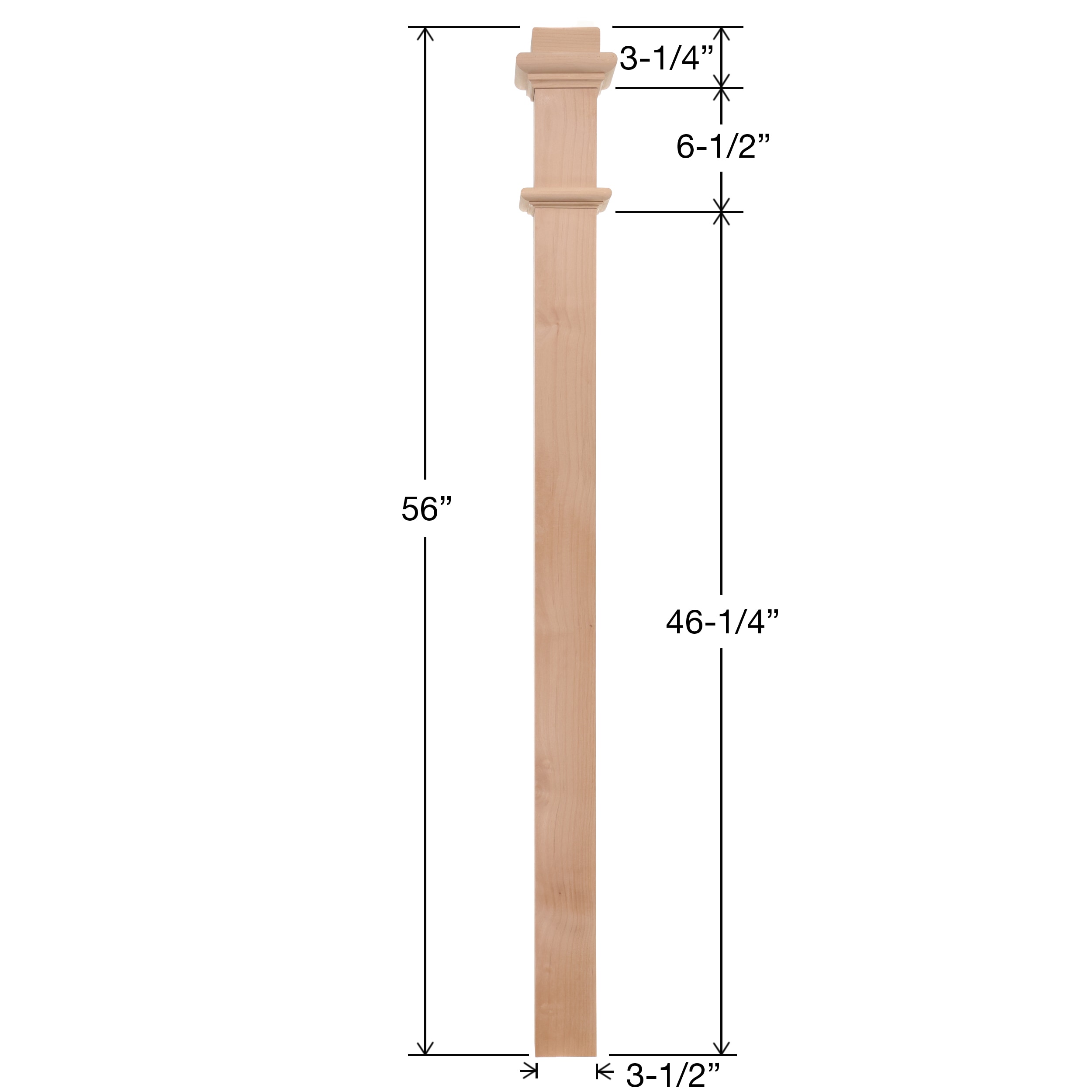 RELIABILT WG963MAP Interior-Stairpart-Newel-Posts - View #7