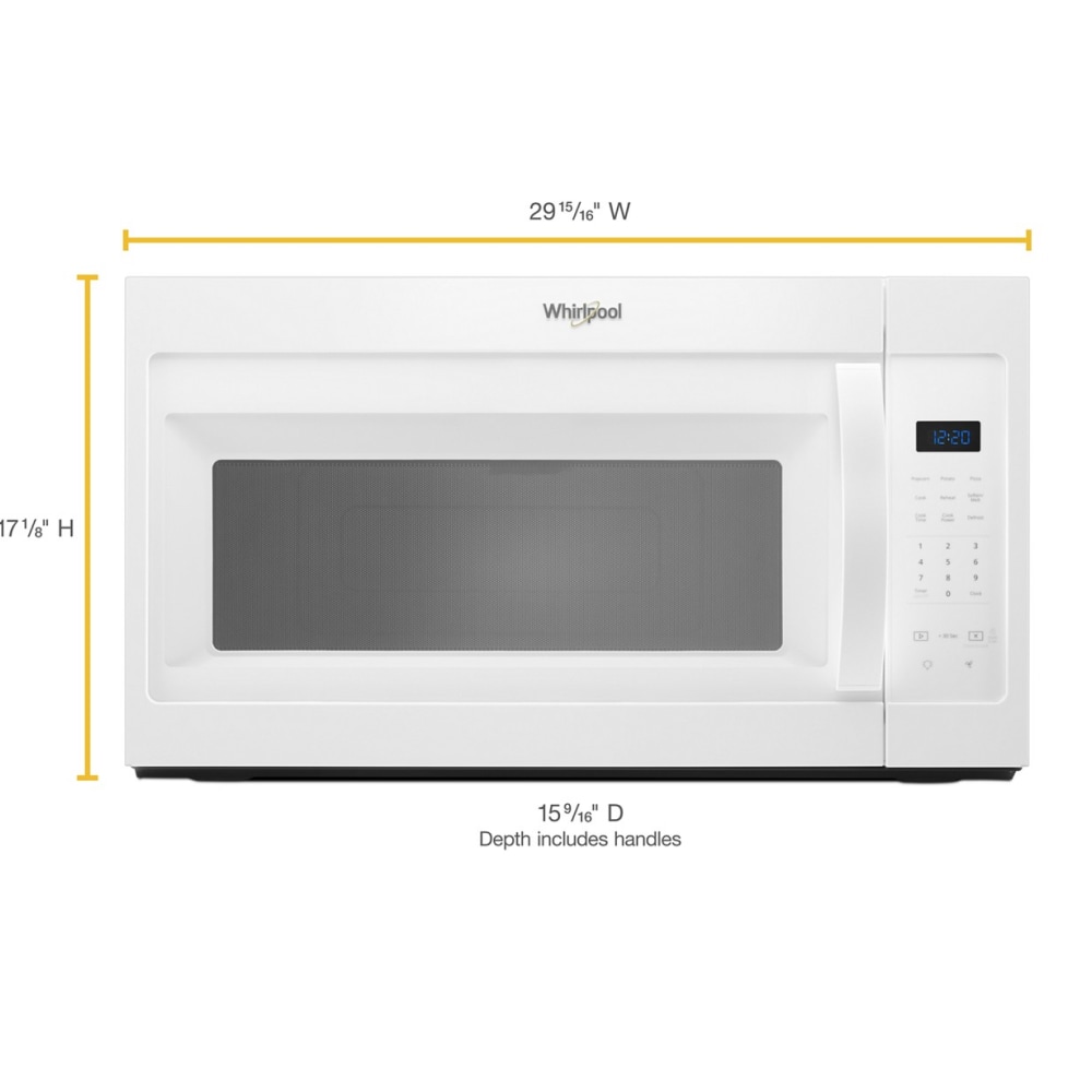 Whirlpool WMH31017HW Otr-Mwo - View #3