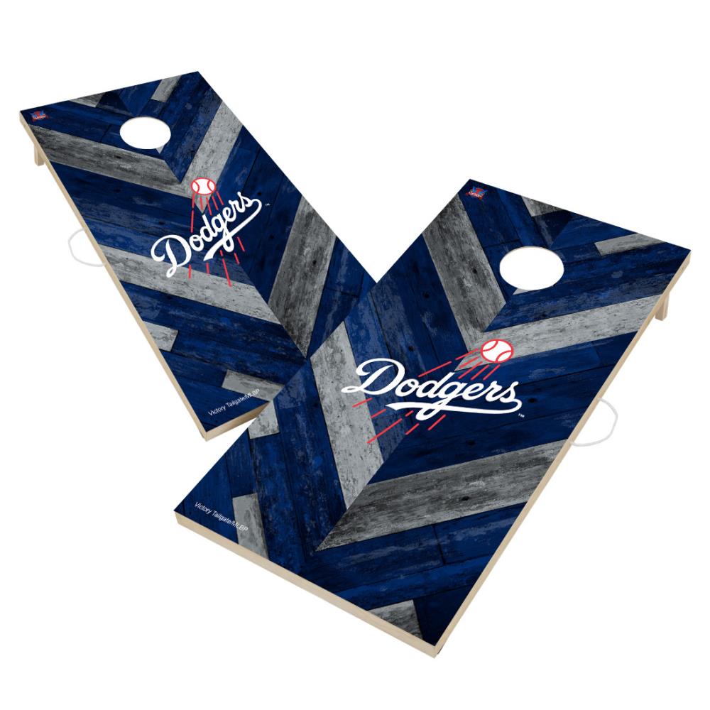 Victory Tailgate Los Angeles Dodgers 2' x 3' Solid Wood Cornhole