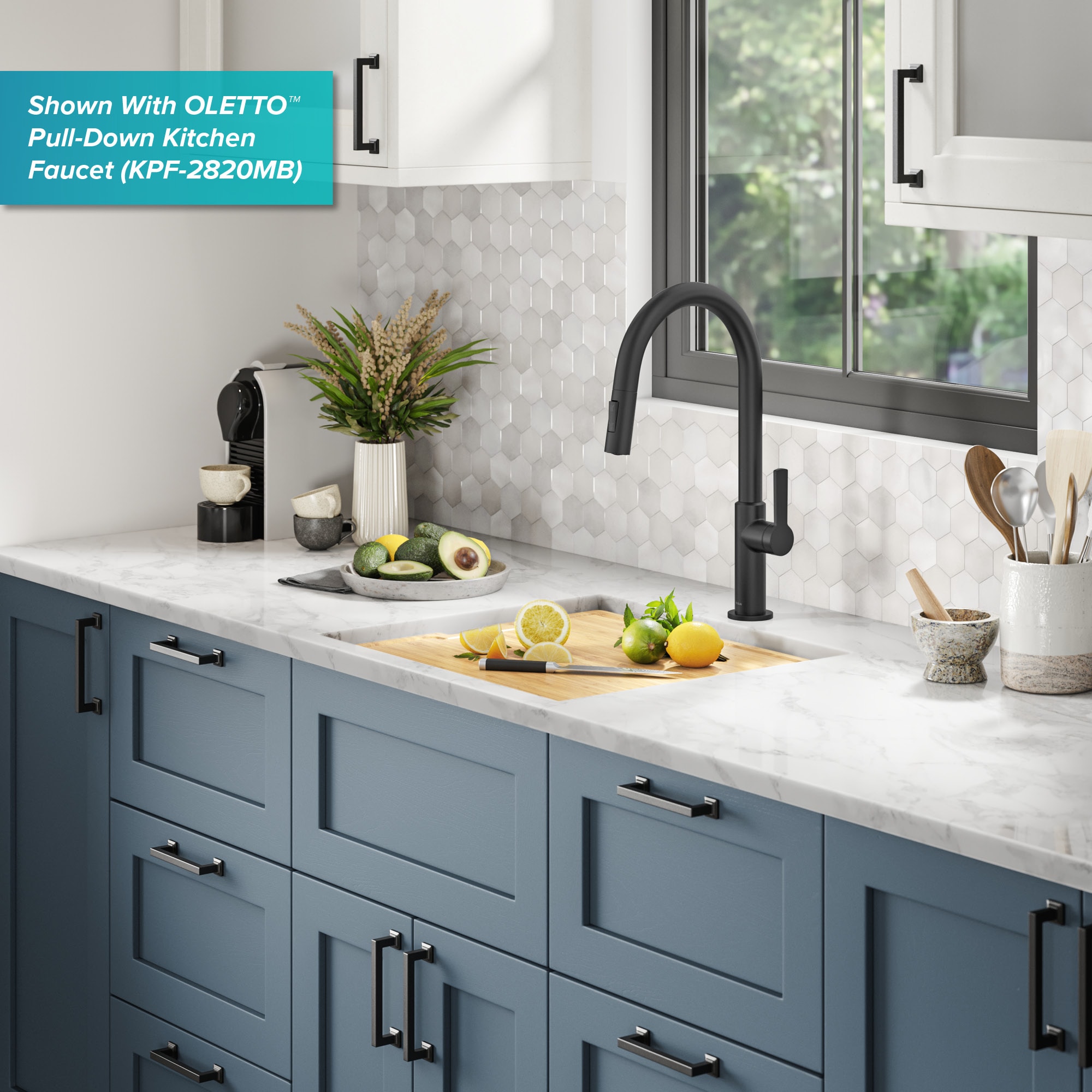 Kore 21" Black Stainless Steel Single Bowl Undermount Kitchen Sink