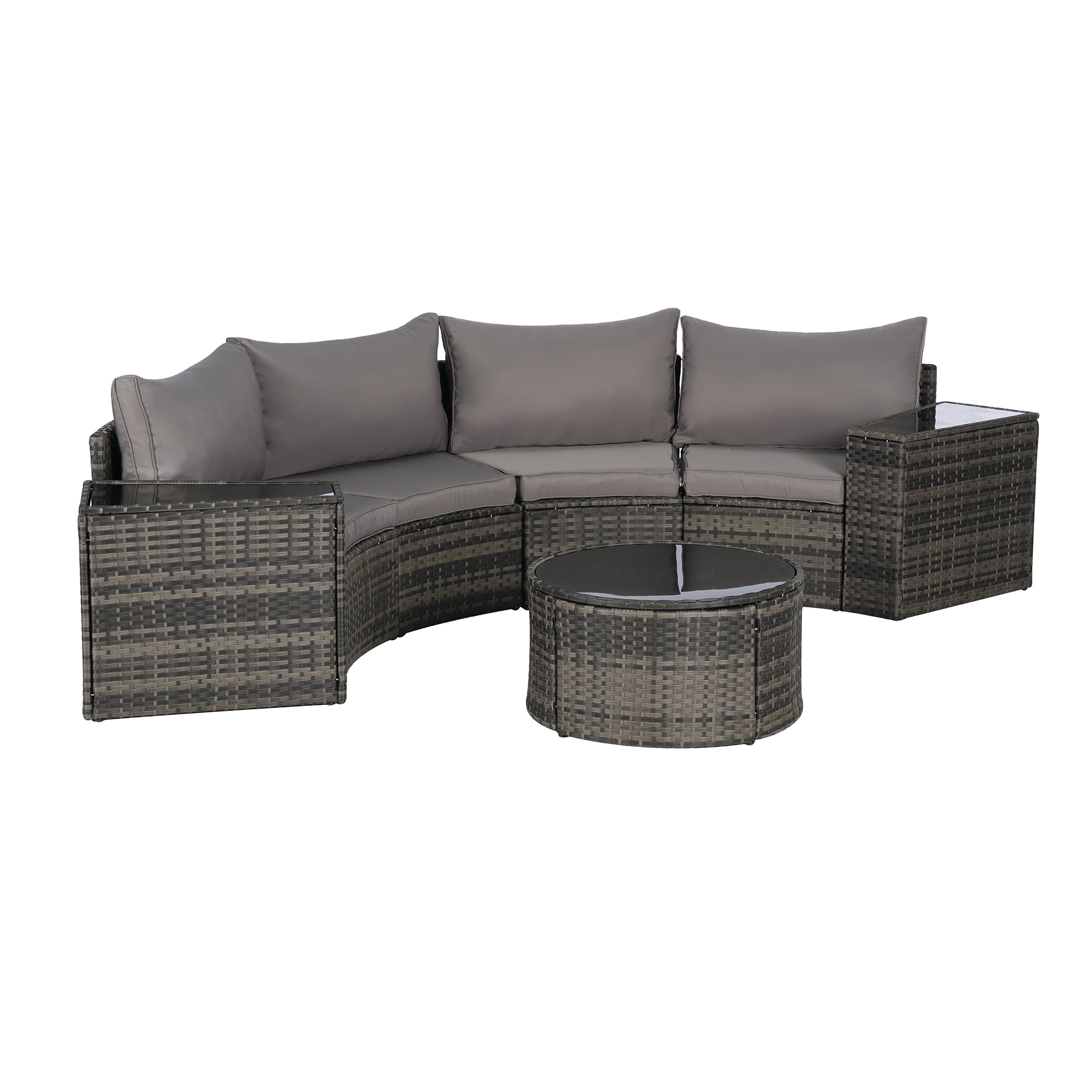 SINOFURN SYB670031DG Patio-Sofas-Daybeds - View #4
