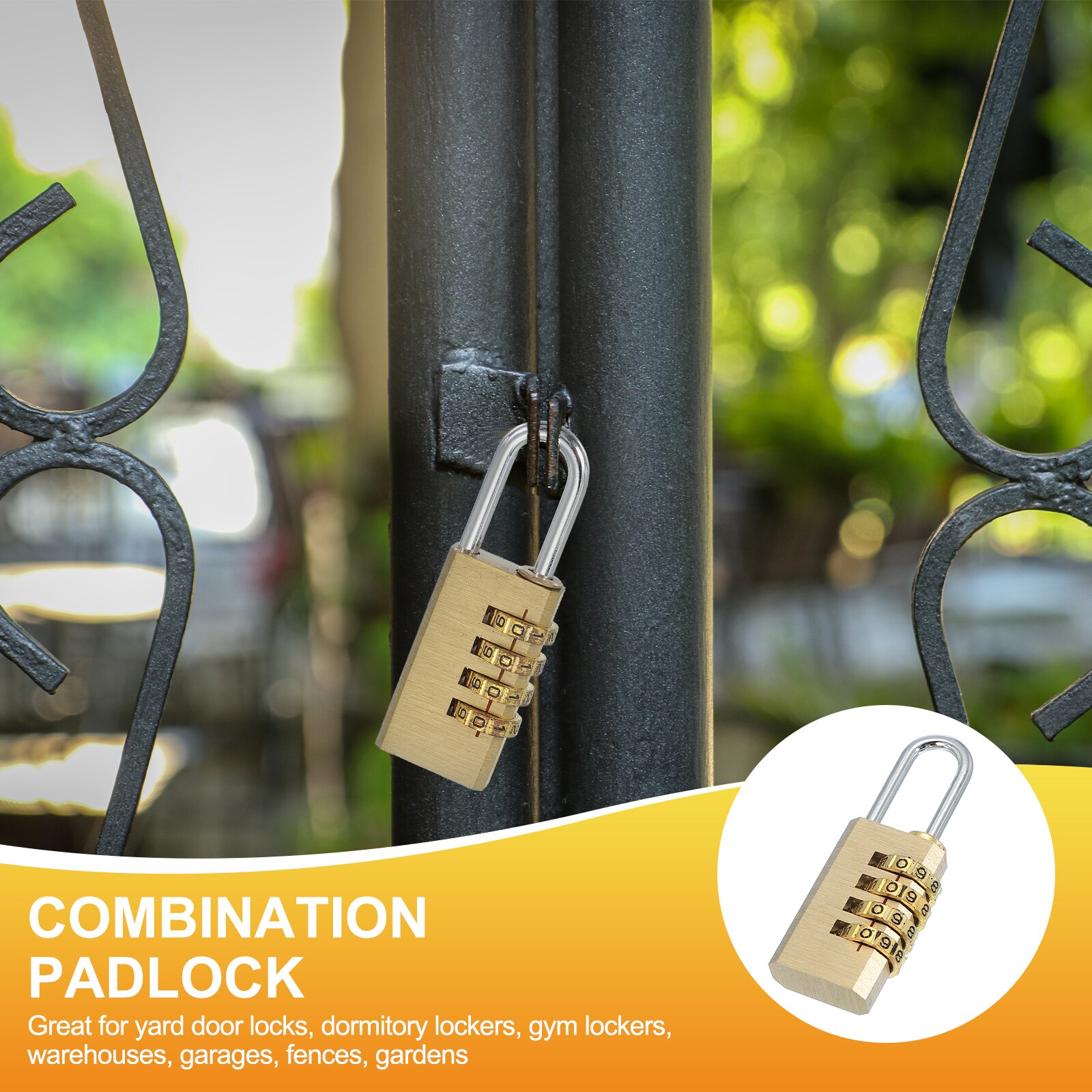 PATIKIL S26020200UX8074 Padlocks-Locks-Cables - View #4