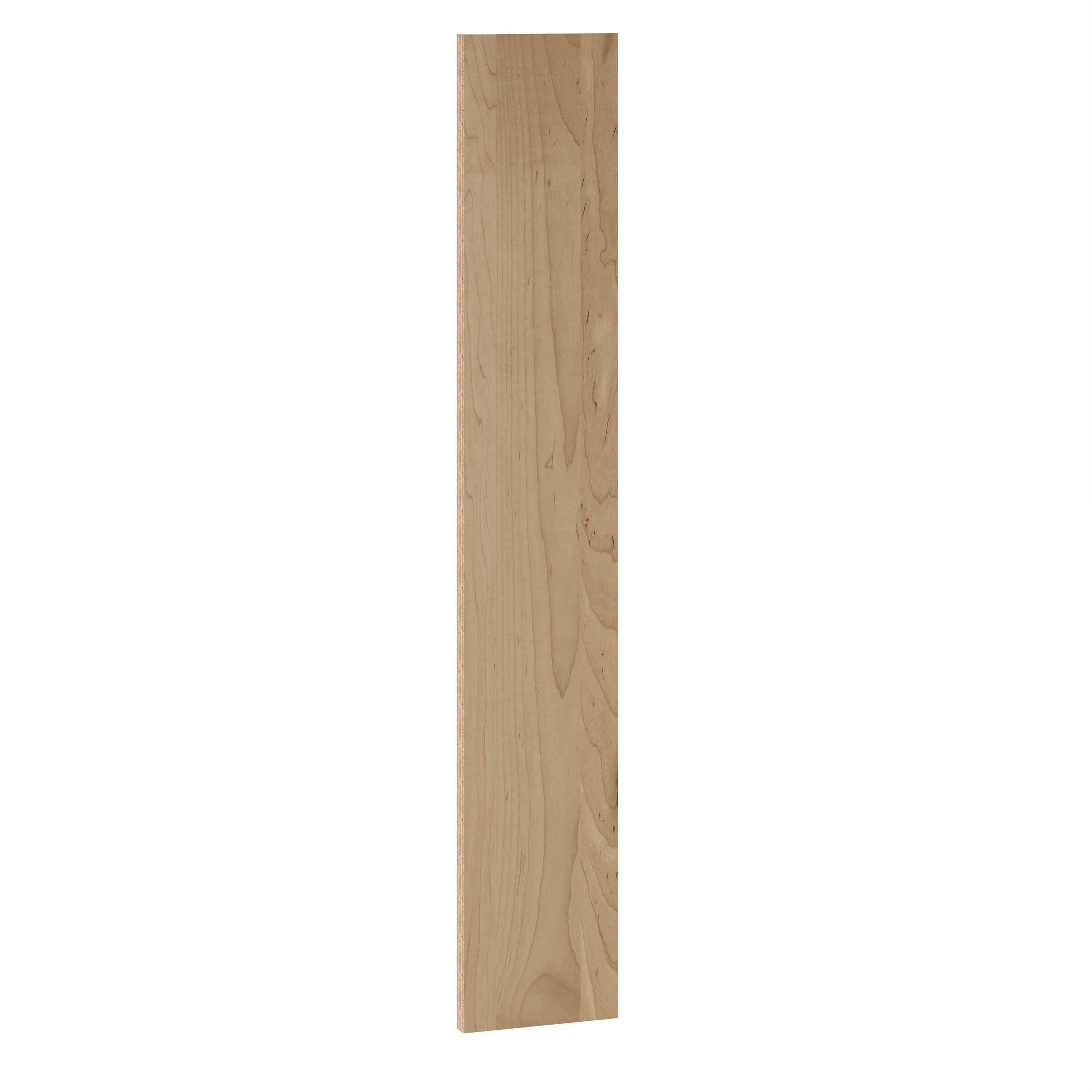 Diamond Express 316-F636 Cabinet fill strip 6-in W x 36-in H x 0.75-in D Coastline Brown Stained