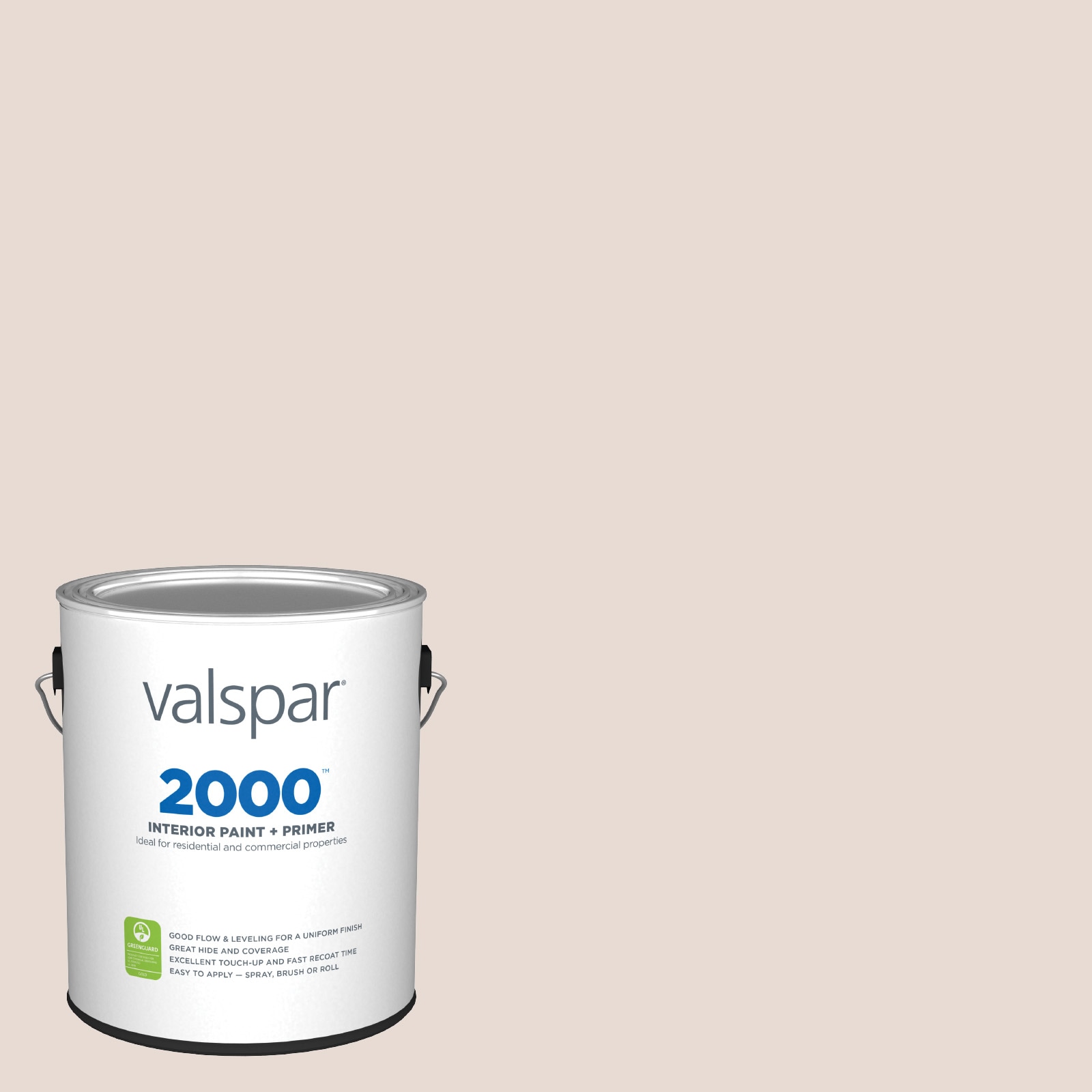 Valspar HGSW4071-26725 2000 Flat Gorgeous White HGSW4071 Latex Interior Paint Paint + Primer ( 1-gallon )