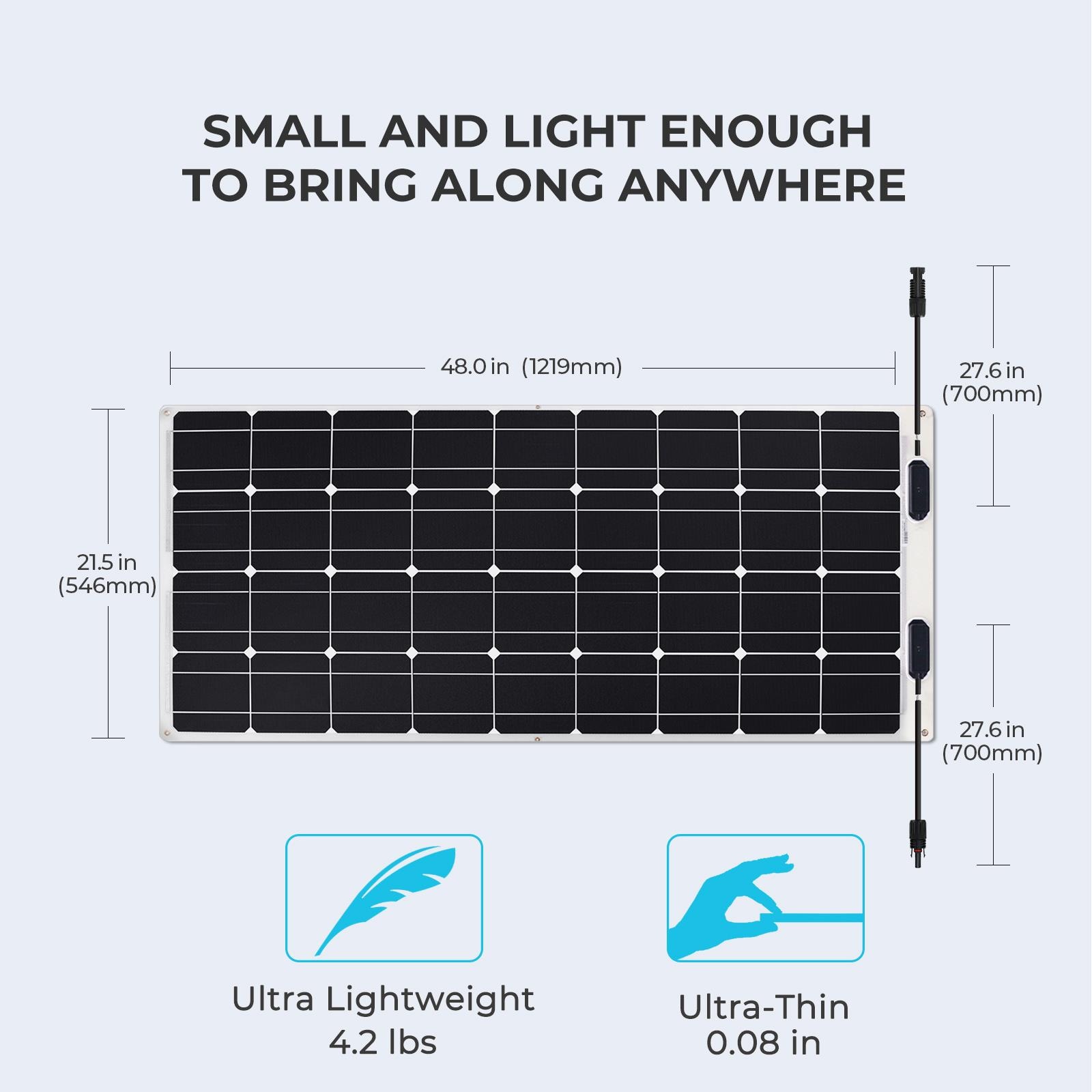 Renogy RNG-100DB-H Solar-Panels - View #4