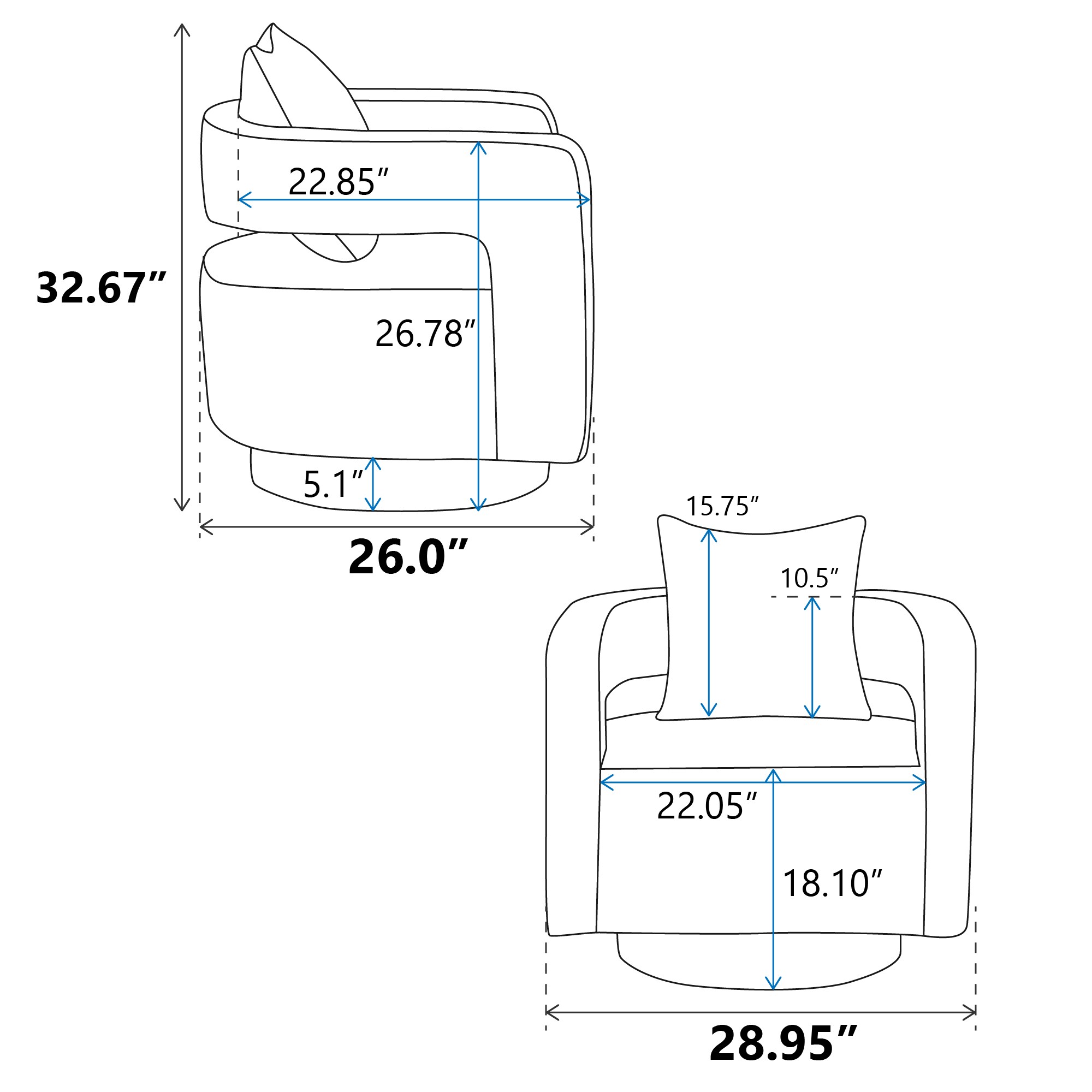 ModernLuxe L-W129882225 chairs - View #7