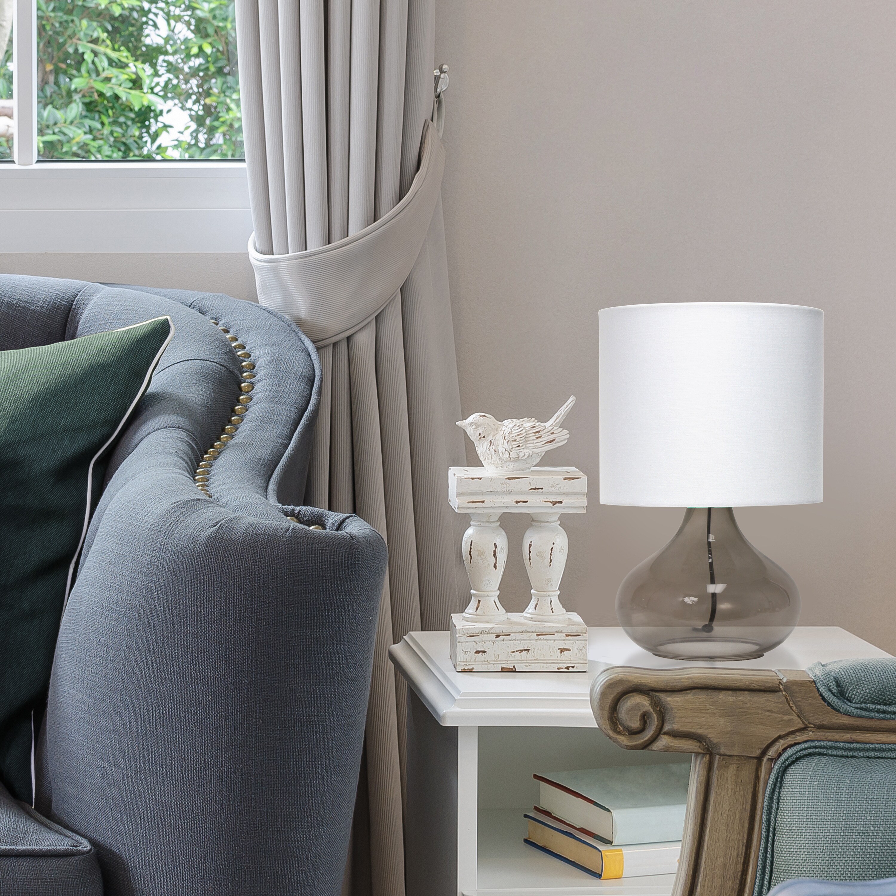Simple Designs LT2063-SMW Table-Lamps - View #5