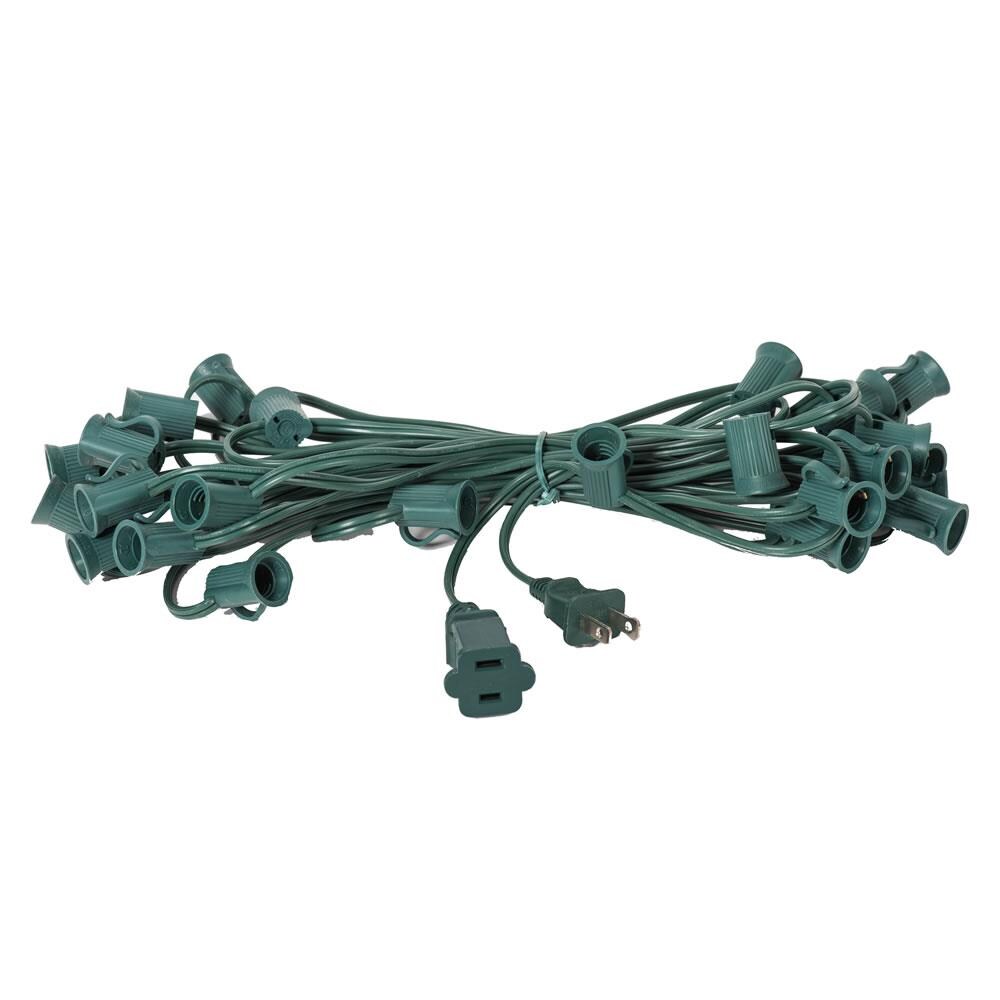 Vickerman Indoor Assorted LED C7 Assorted String Light Bulbs and Fuses