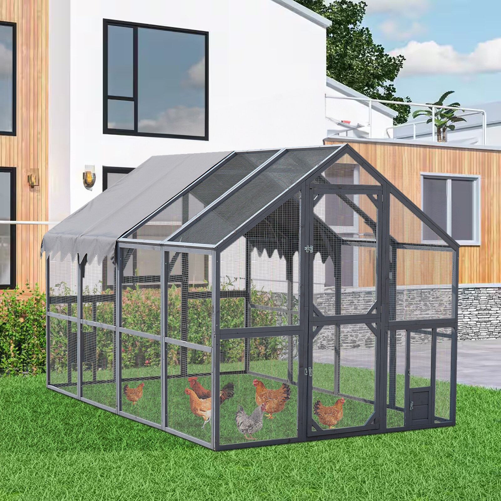 Maocao Hoom JLS00030 Chicken-Coops-Rabbit-Hutches - View #2