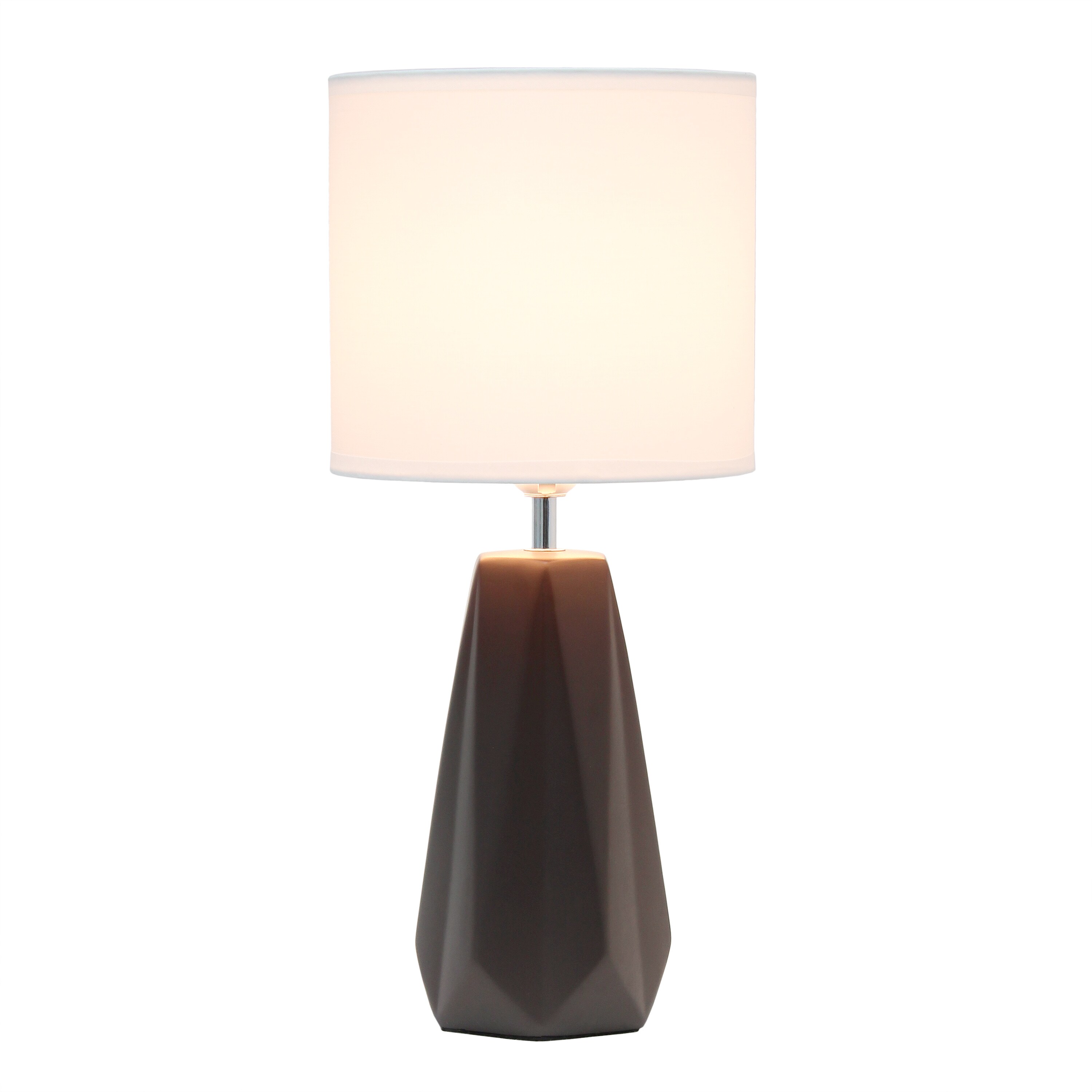 Simple Designs LT2082-BWN Table-Lamps - View #2