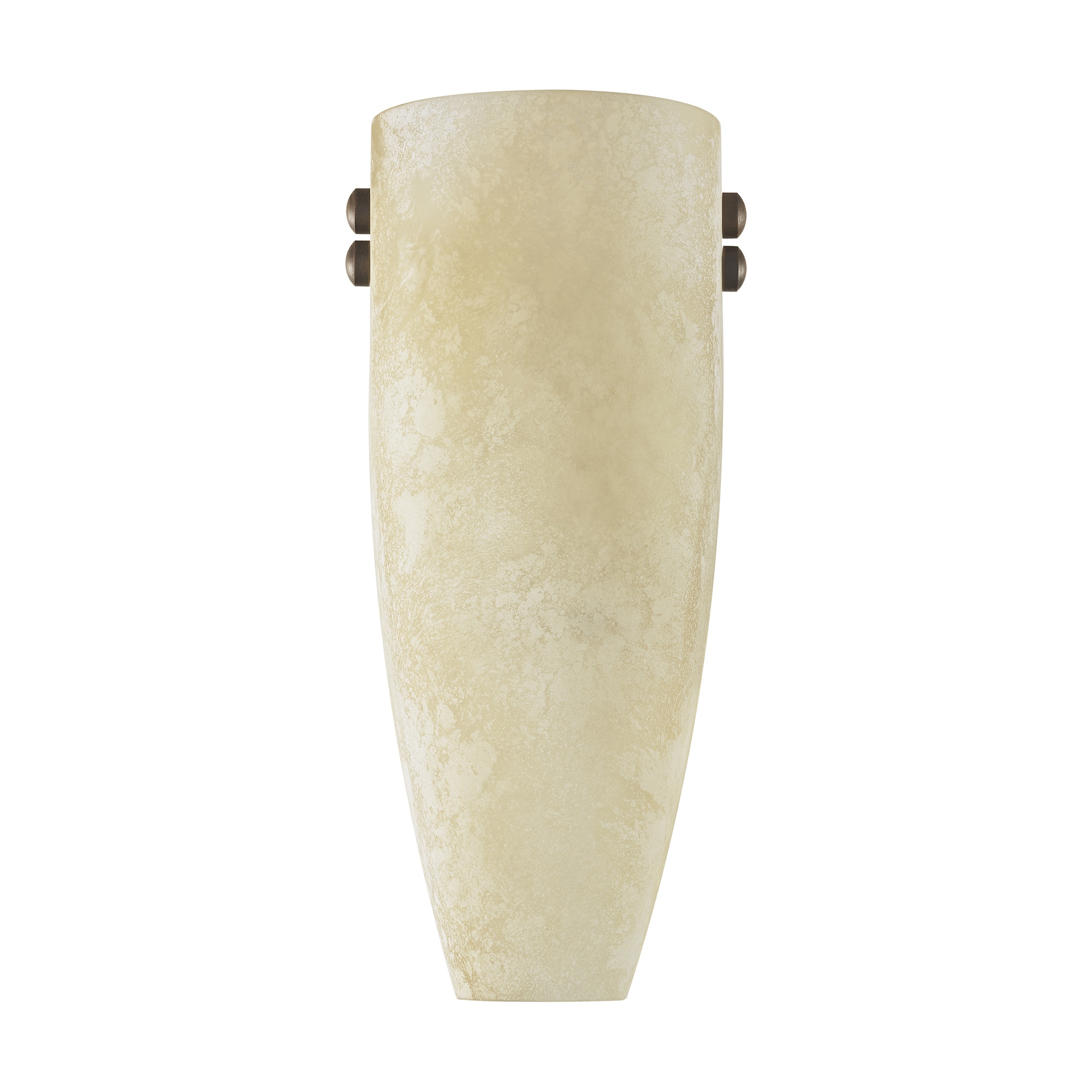 Imperial Bronze 12'' Wall Sconce with Scavo Glass