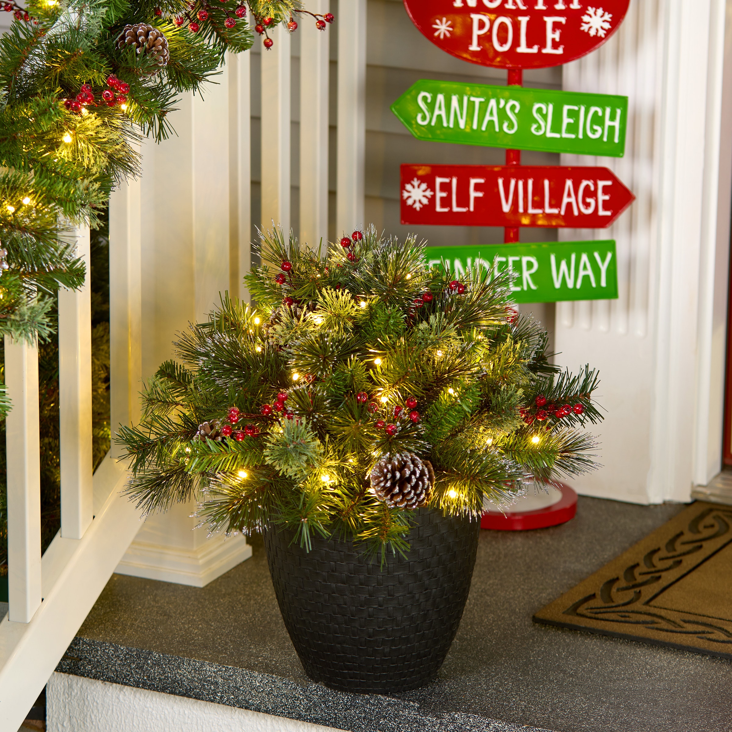 National Tree Company IP8-300-22U-B-1 Table-Christmas-Decorations - View #2