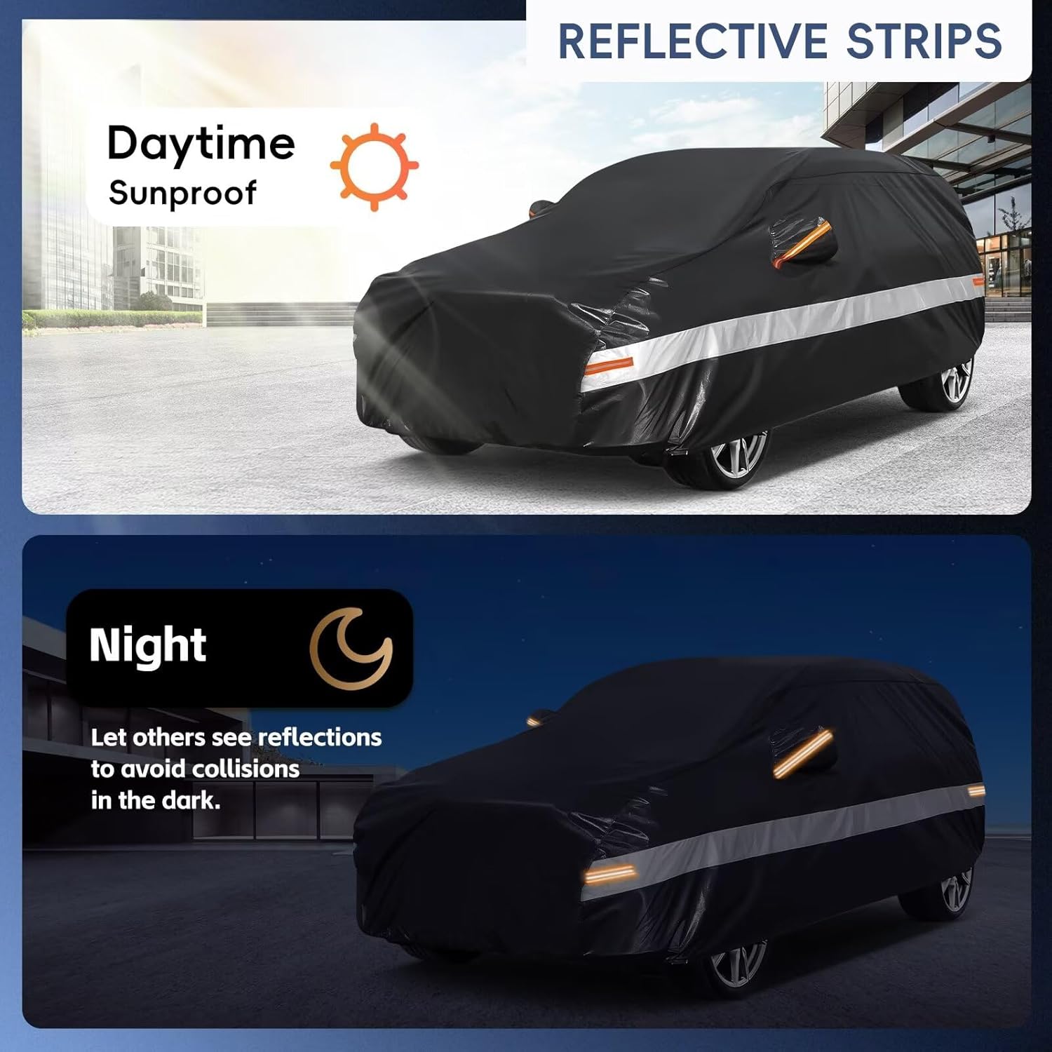 Holthly B0CL2BC3KL Universal-Car-Covers - View #4