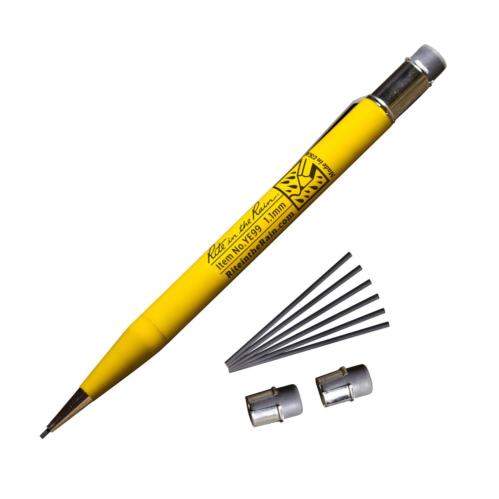 RITE IN THE RAIN TOUGH MECHANICAL CLICKER PENCIL with 1.3mm Lead