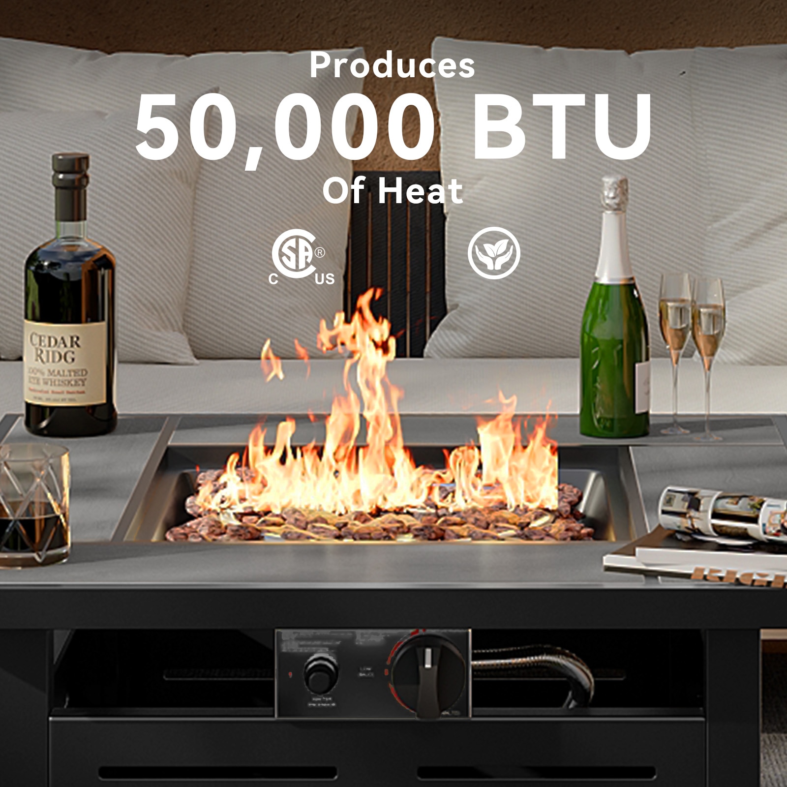 AOXUN ZZ-FP280909B Outdoor-Gas-Firepits - View #5
