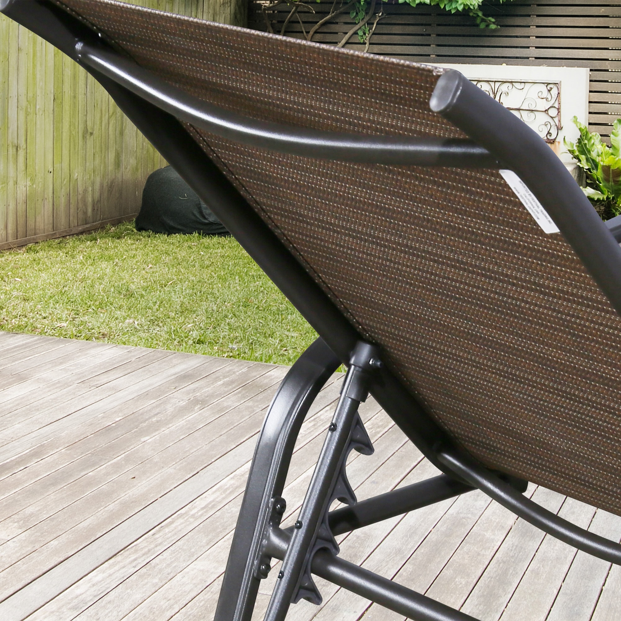 Adjustable back best sale patio chairs