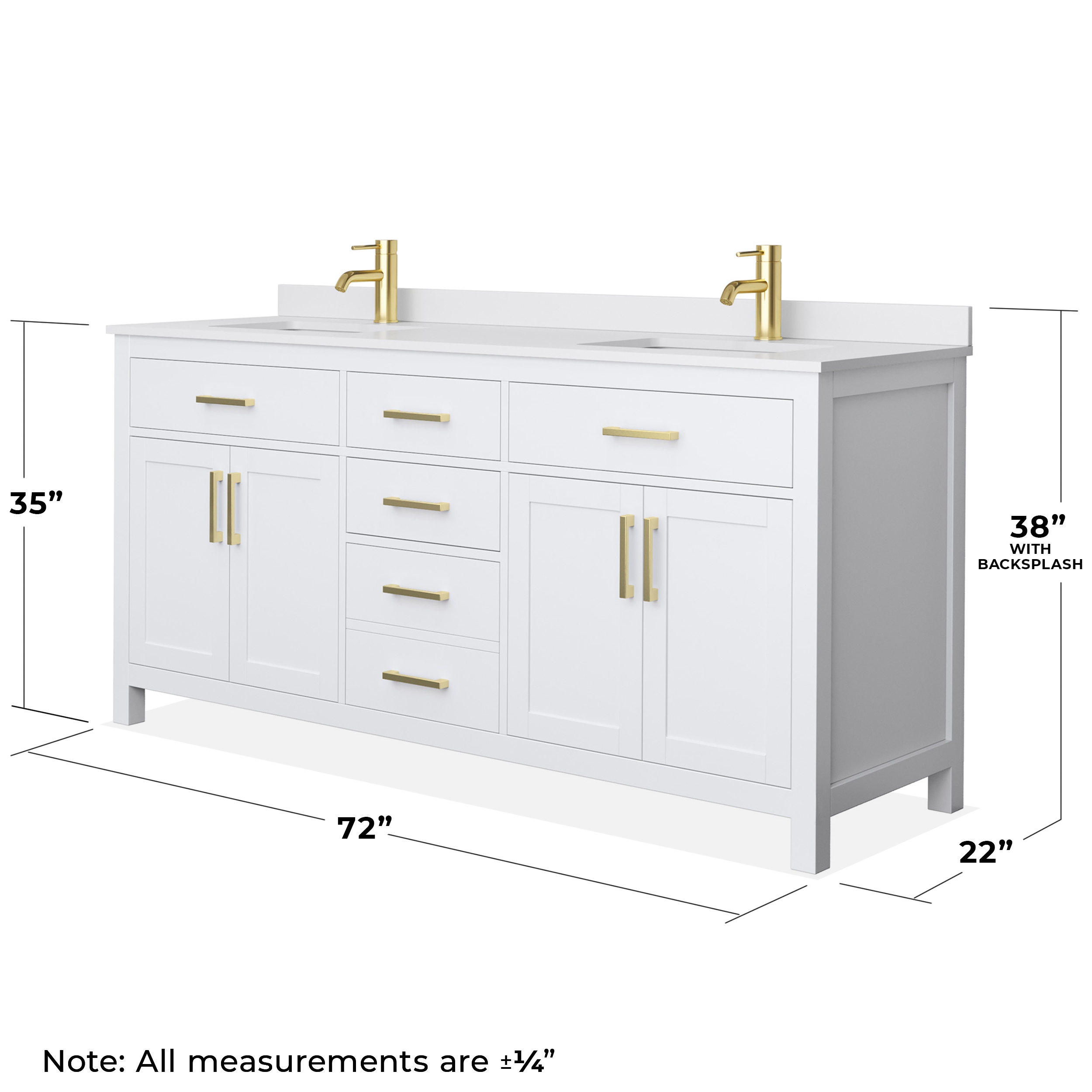 Wyndham Collection WCG242472DWGWCUNSMXX Bath-Vanity-Combo - View #5