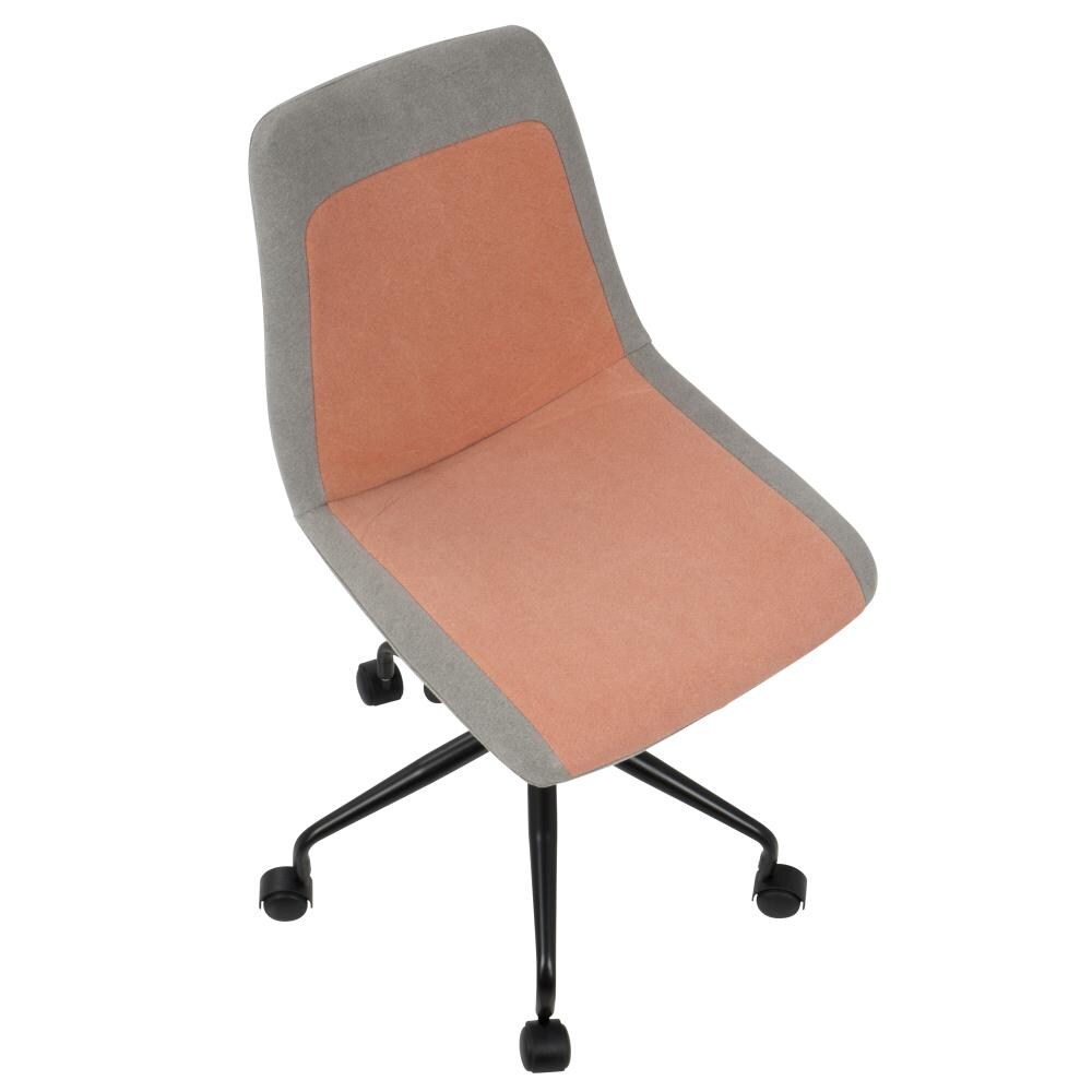 LumiSource OC-ORZO BK+OR Office-Chairs - View #7