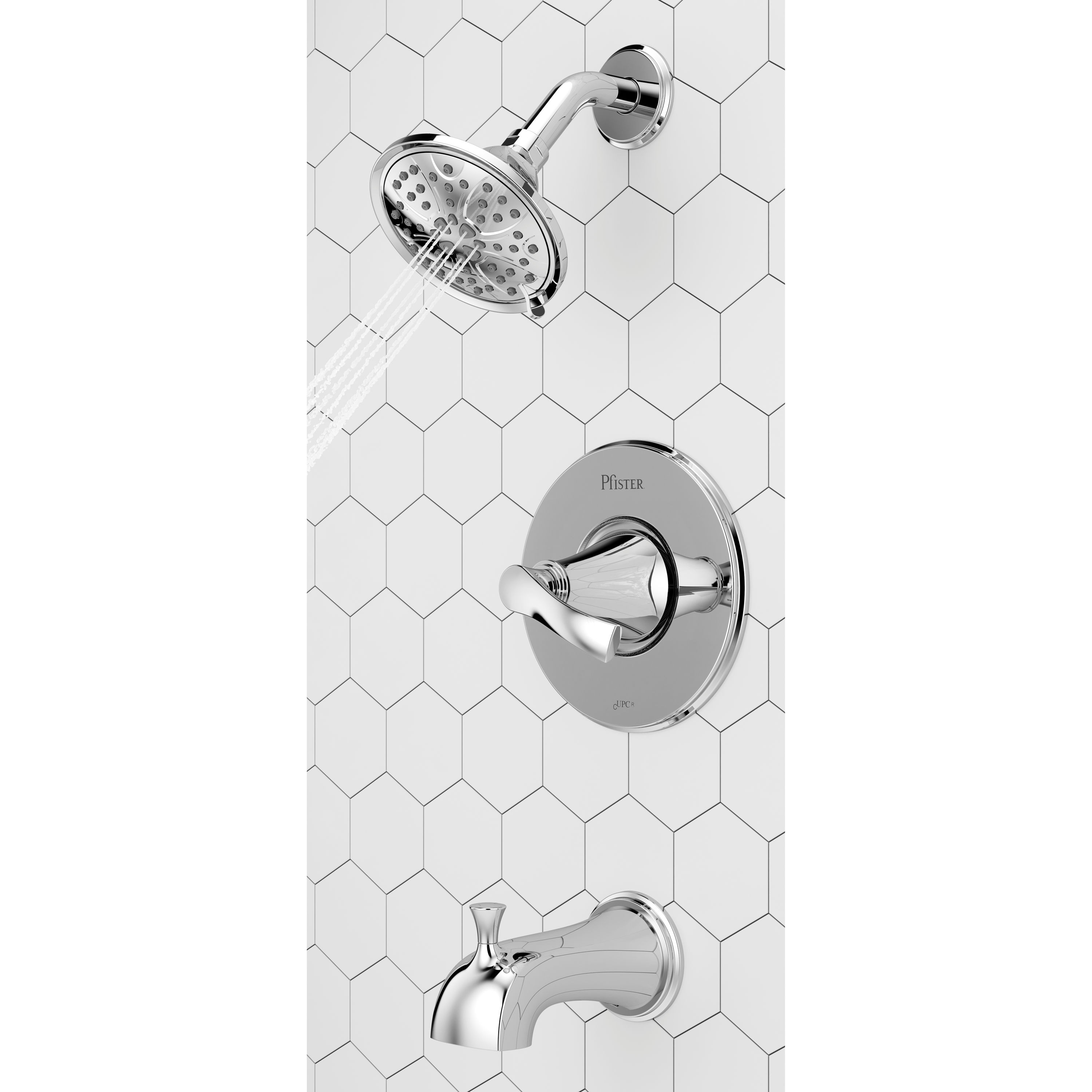 Pfister 8P8-WS2-ADSC Tub-Shower-Faucets - View #3