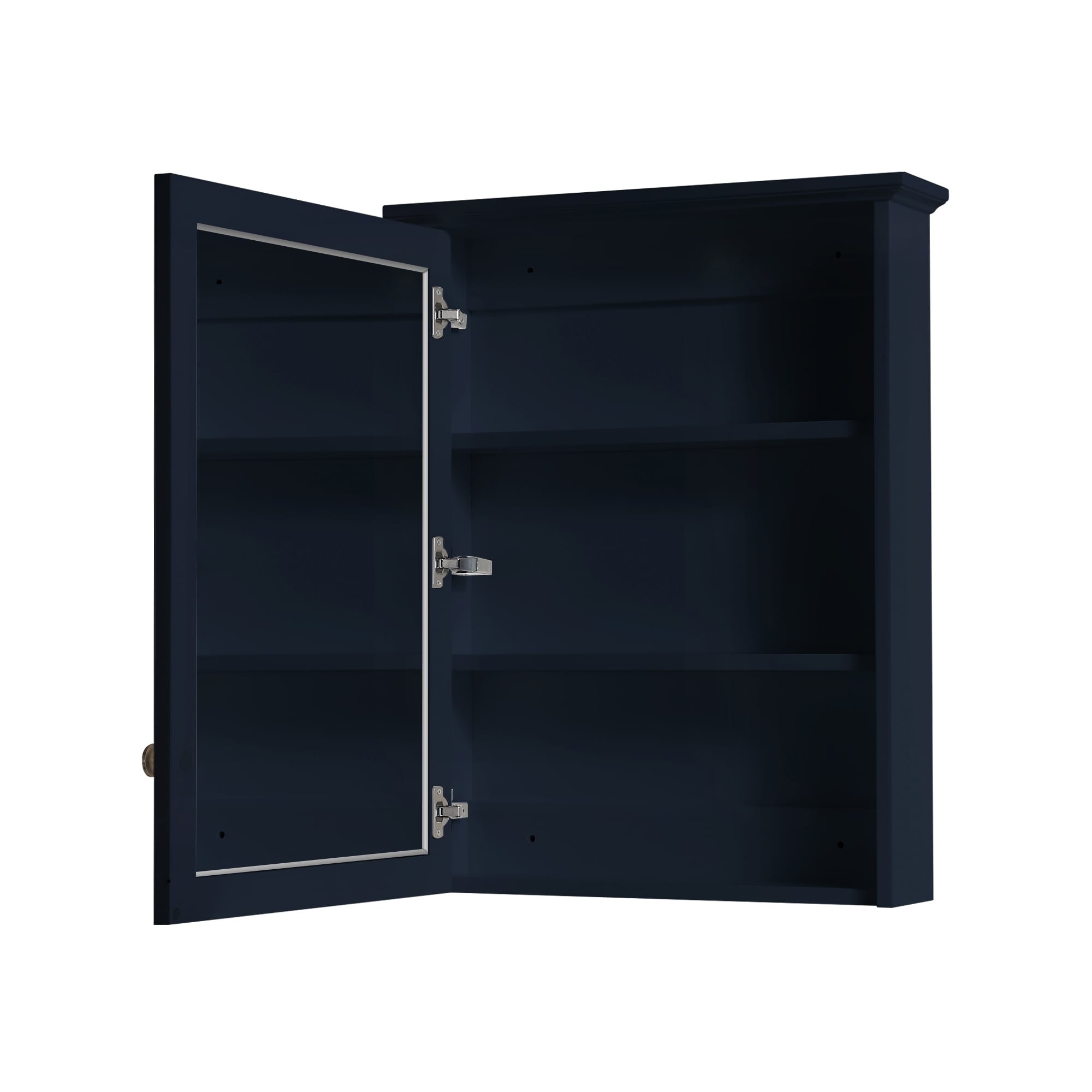 WELLFOR MED24YS1NB Bathroom-Medicine-Cabinets - View #5