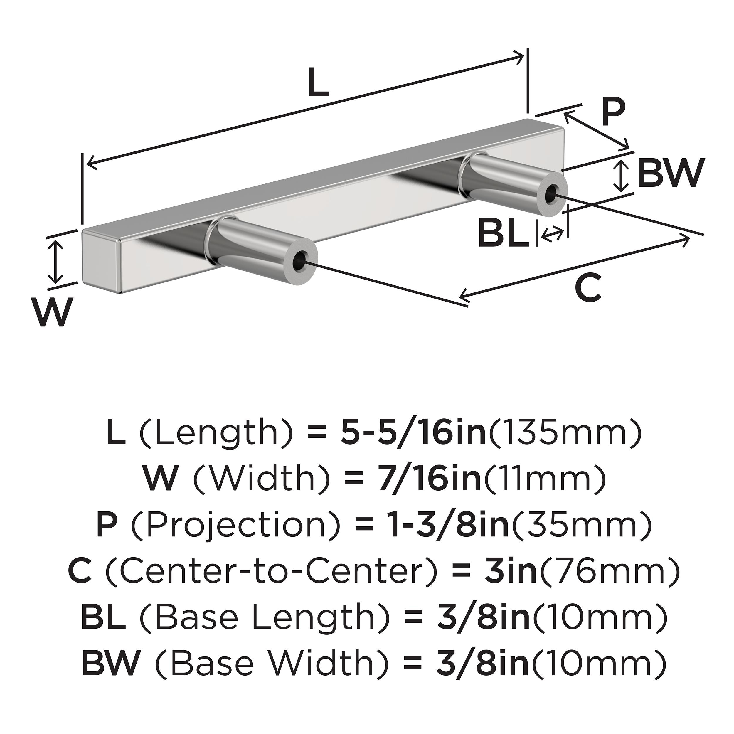 Amerock 25VMP3717526 Cabinet-Pulls - View #4