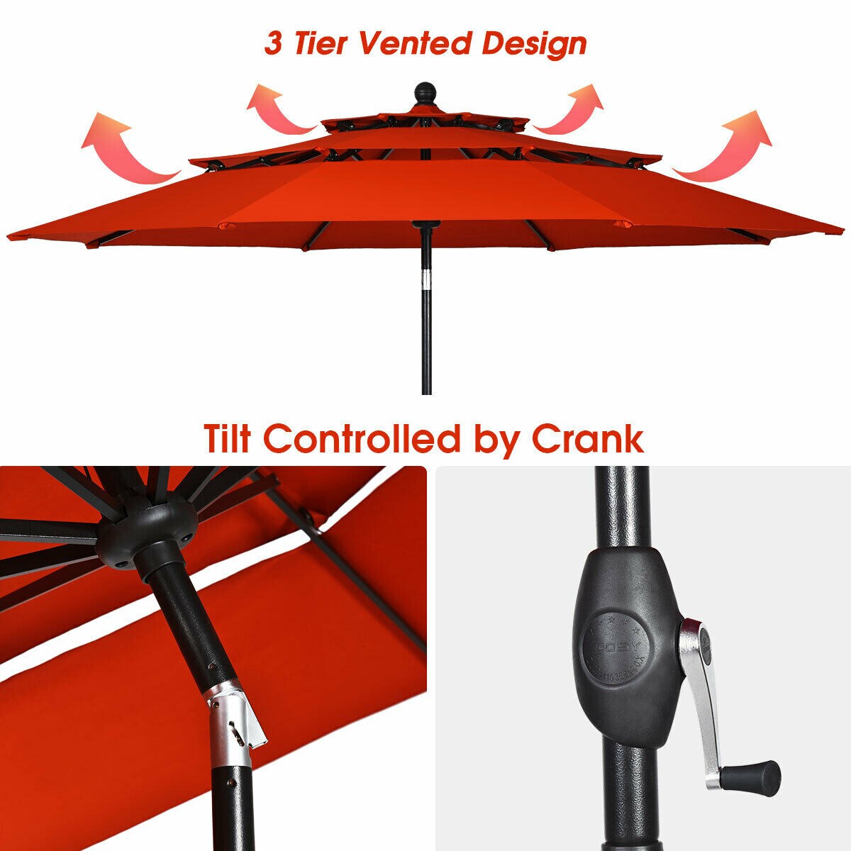 Clihome CWCH-OP3928OR Umbrellas-2 - View #8