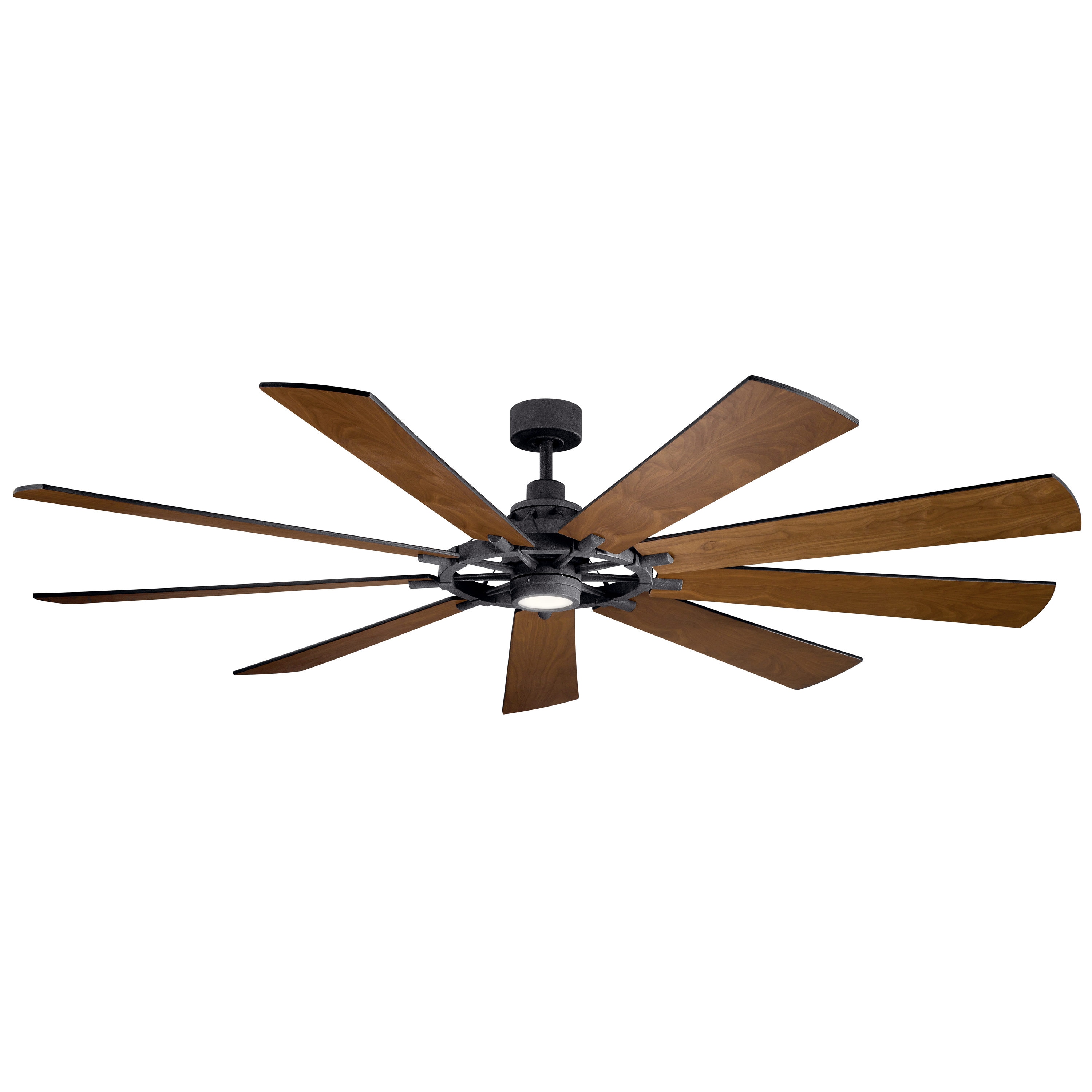 Kichler Gentry Xl 85 In Distressed, What Are The Best Outdoor Ceiling Fans With Lights
